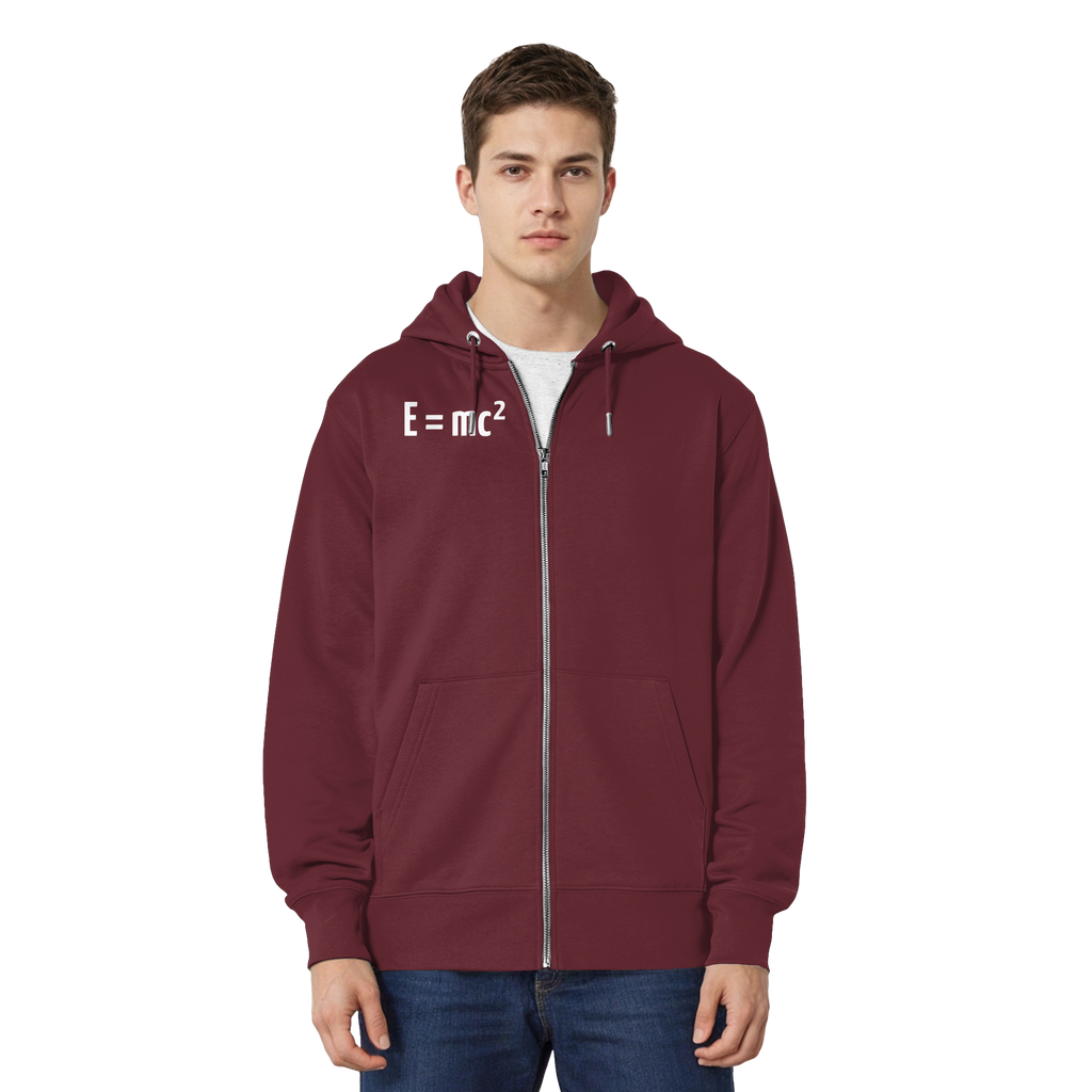 WHITE FRONT (K3) - Organic Relaxed Zipper