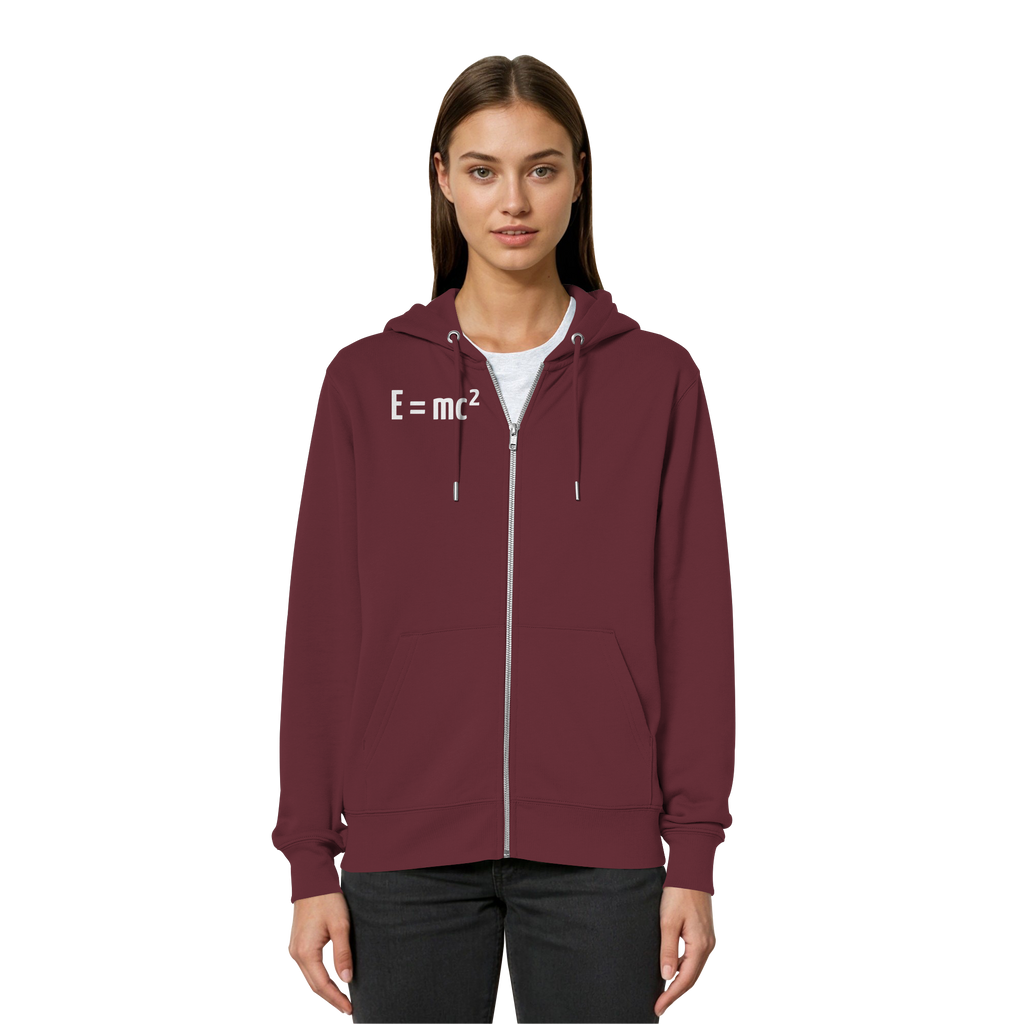 WHITE FRONT (K3) - Organic Relaxed Zipper