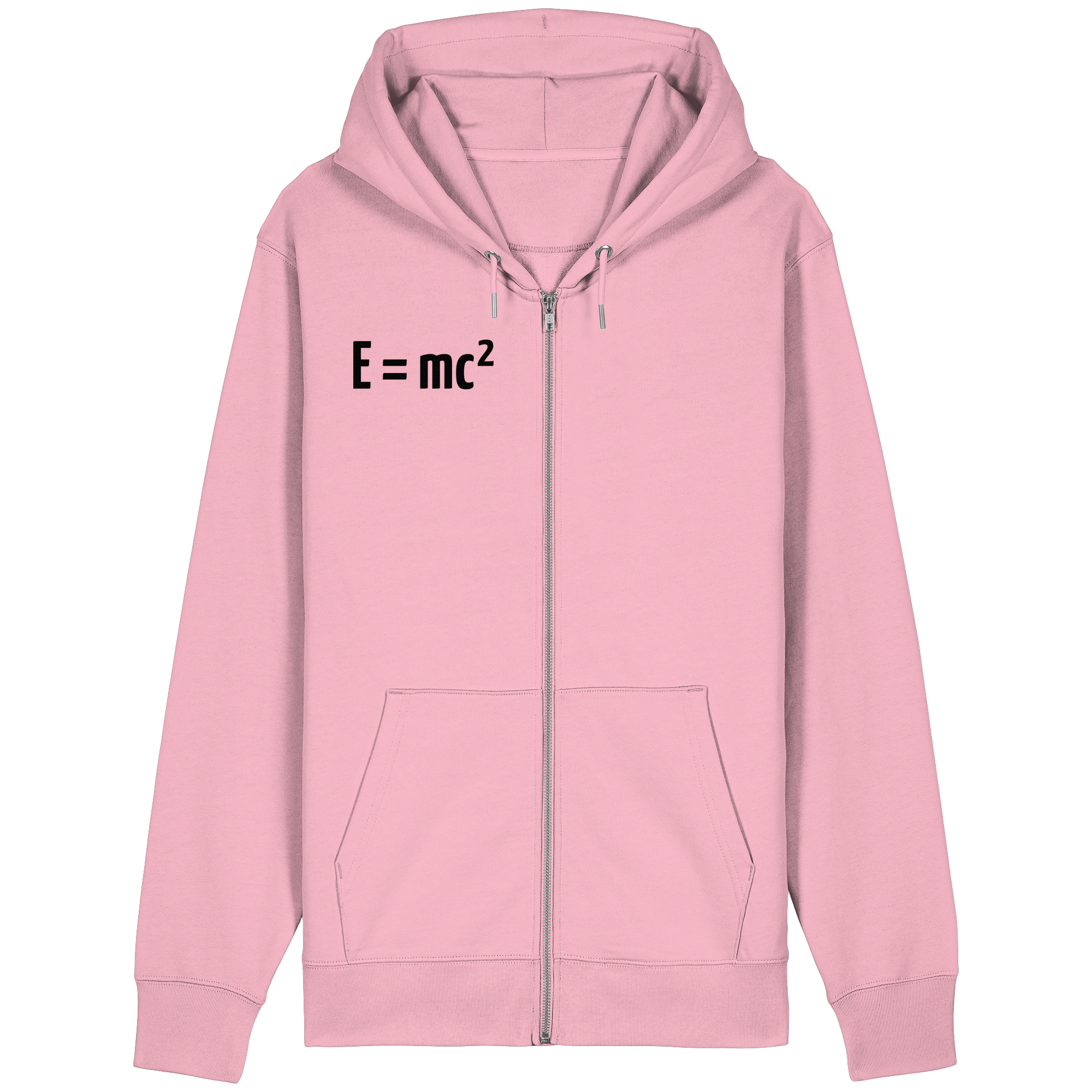 BLACK FRONT (K3) - Organic Relaxed Zipper