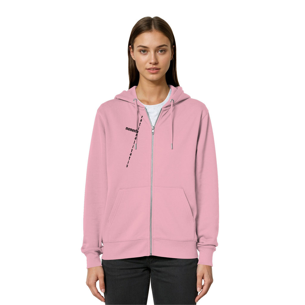 BLACK FRONT (K2) - Organic Relaxed Zipper