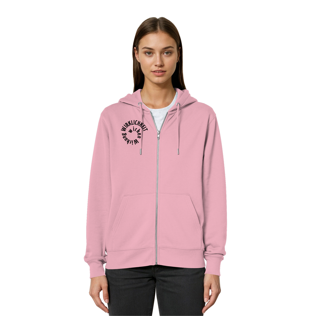 BLACK FRONT - Relaxed Zipper