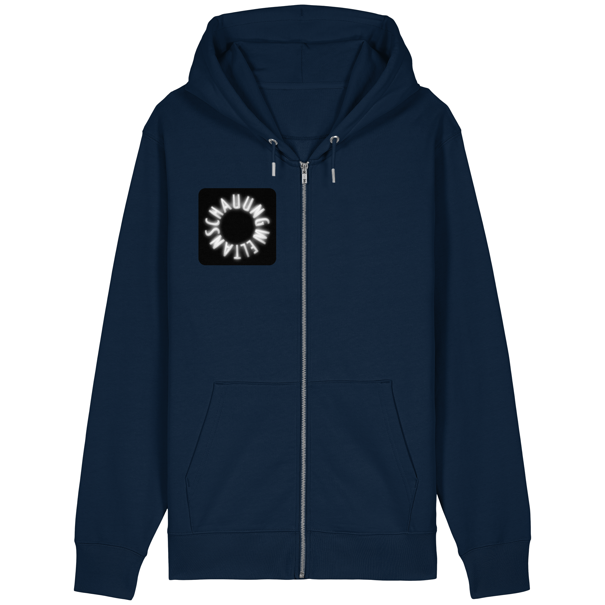WHITE FRONT (K5) - Organic Relaxed Zipper