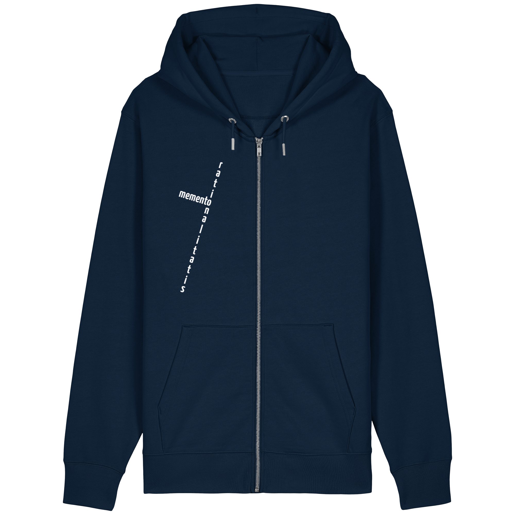 WHITE FRONT (K2) - Organic Relaxed Zipper