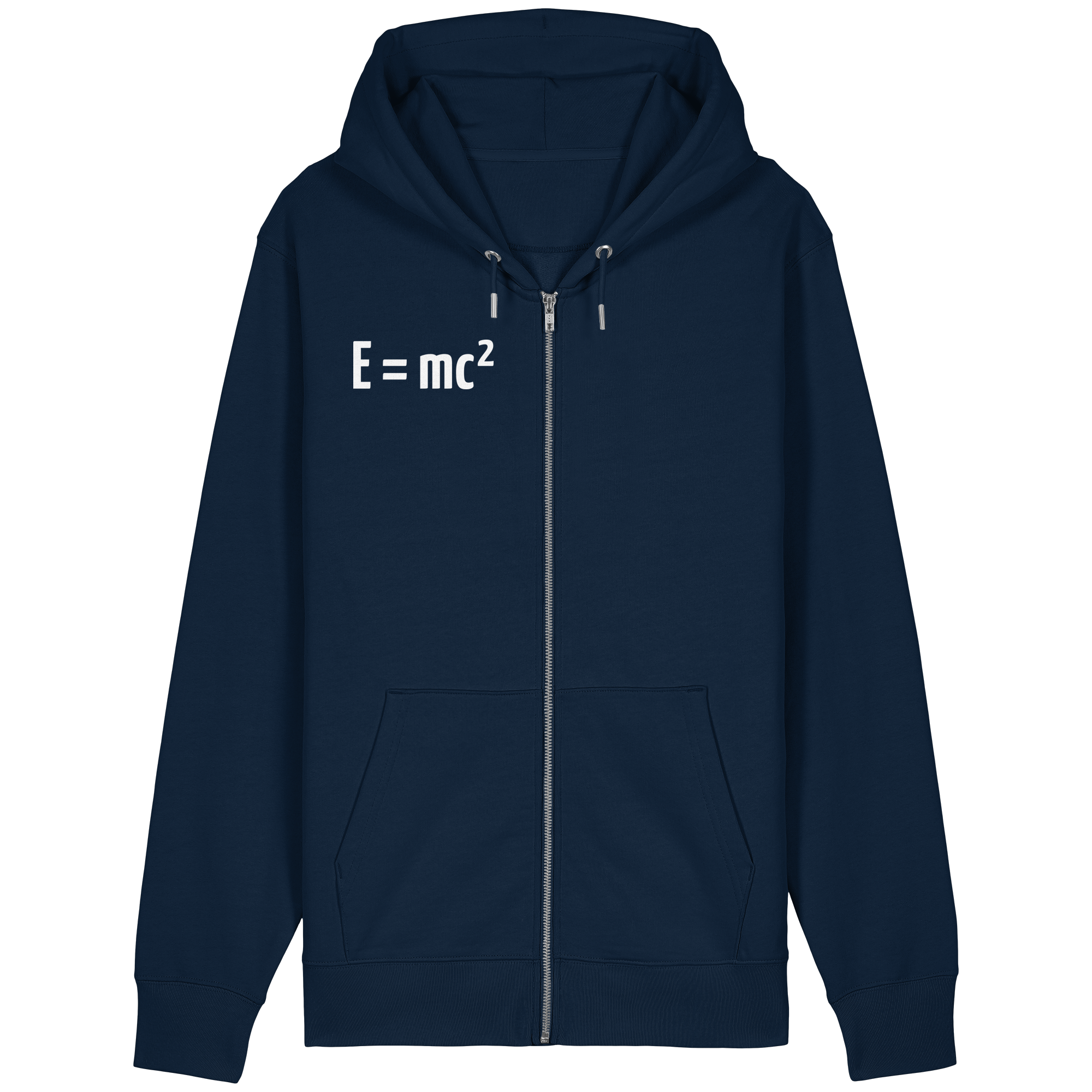 WHITE FRONT (K3) - Organic Relaxed Zipper