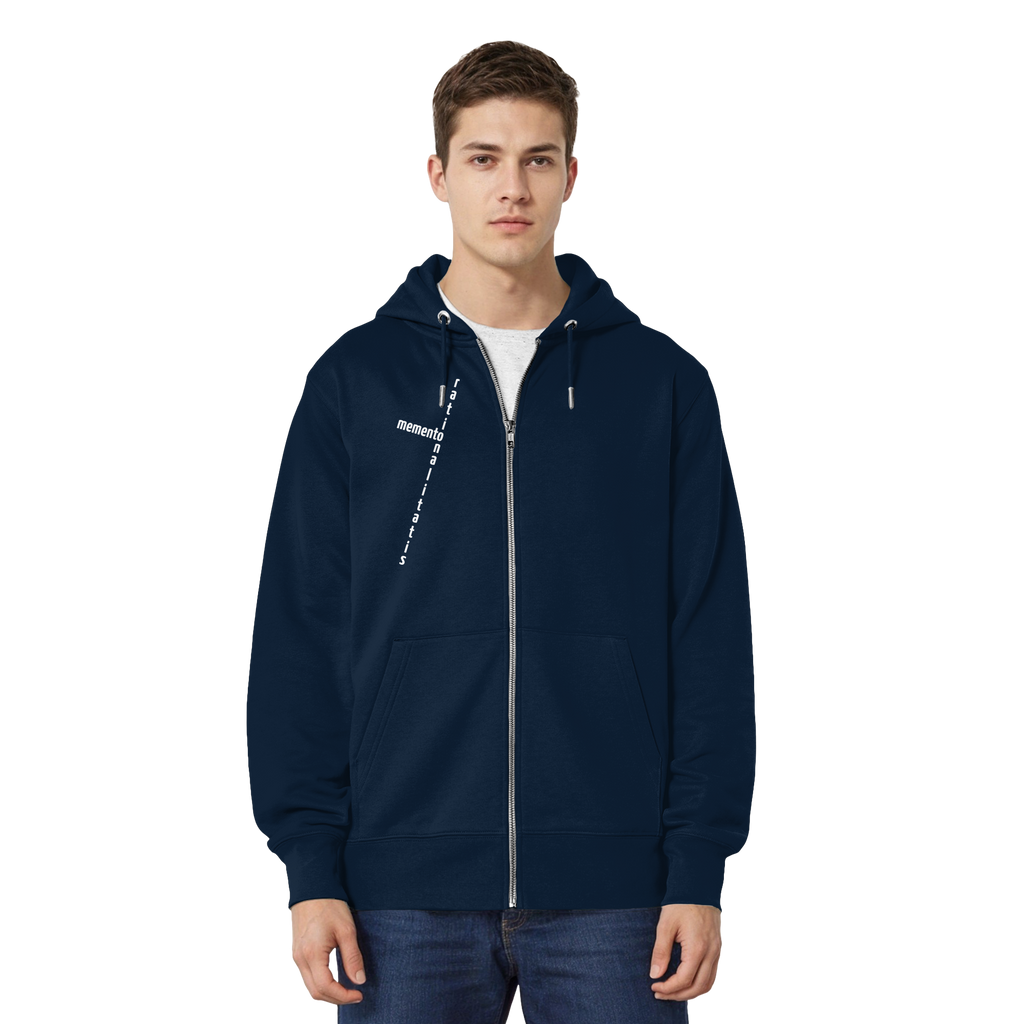 WHITE FRONT (K2) - Organic Relaxed Zipper