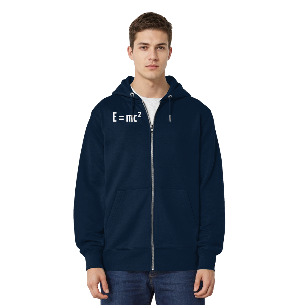 WHITE FRONT (K3) - Organic Relaxed Zipper