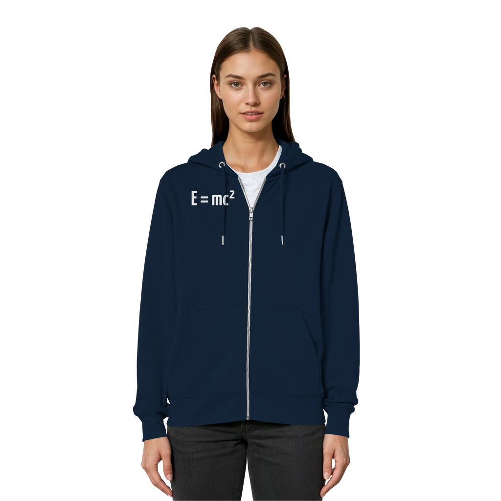 WHITE FRONT (K3) - Organic Relaxed Zipper