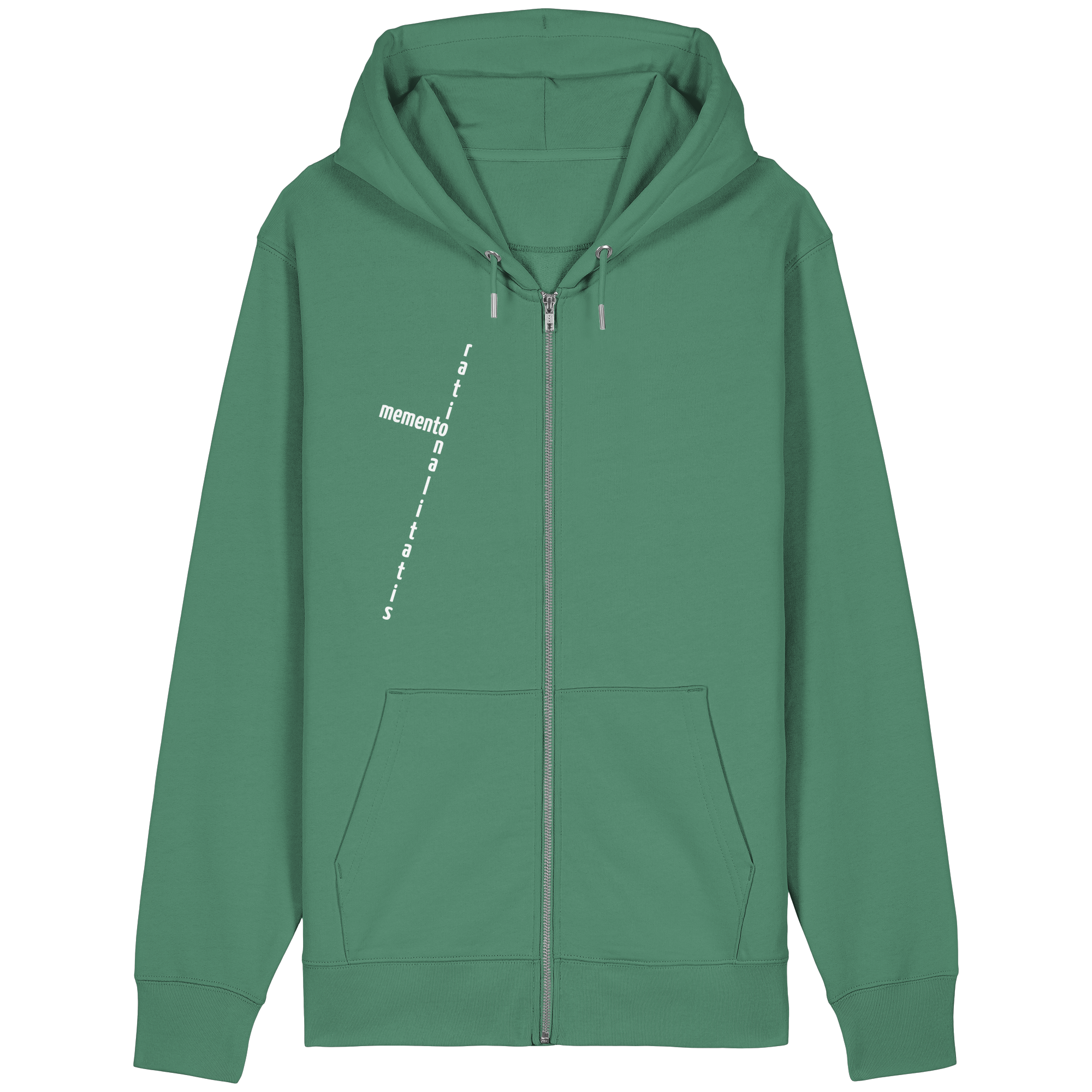 WHITE FRONT (K2) - Organic Relaxed Zipper