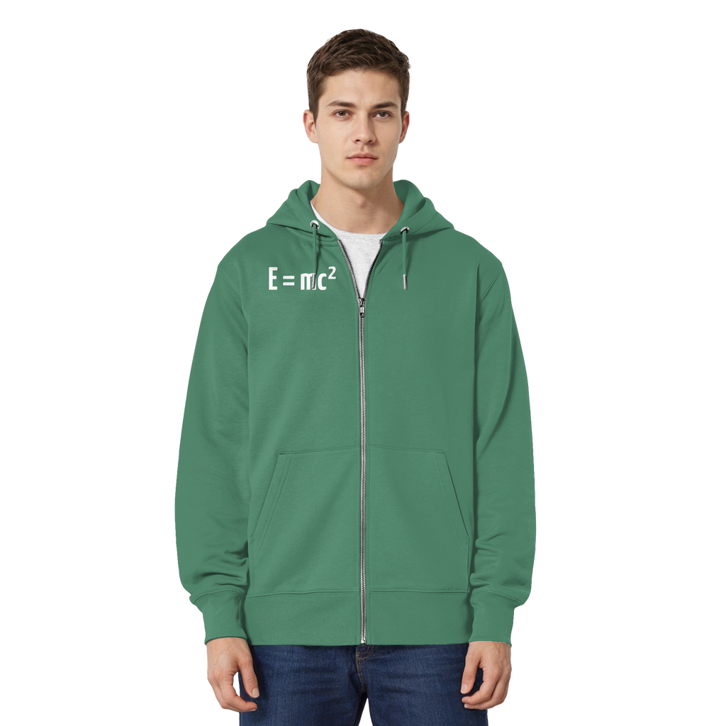 WHITE FRONT (K3) - Organic Relaxed Zipper