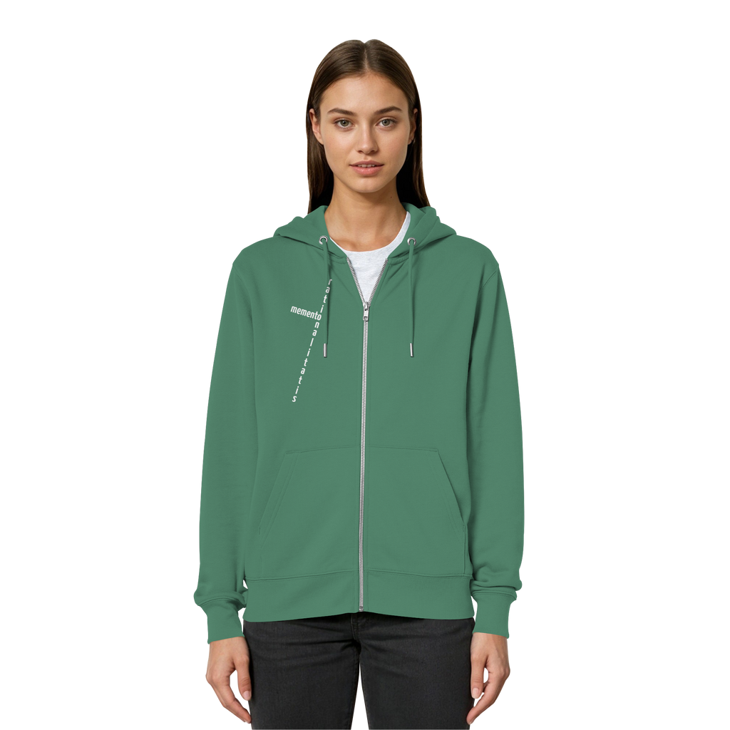 WHITE FRONT (K2) - Organic Relaxed Zipper