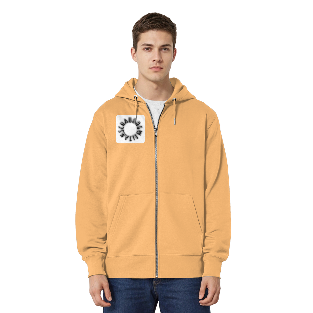 BLACK FRONT (K5) - Organic Relaxed Zipper