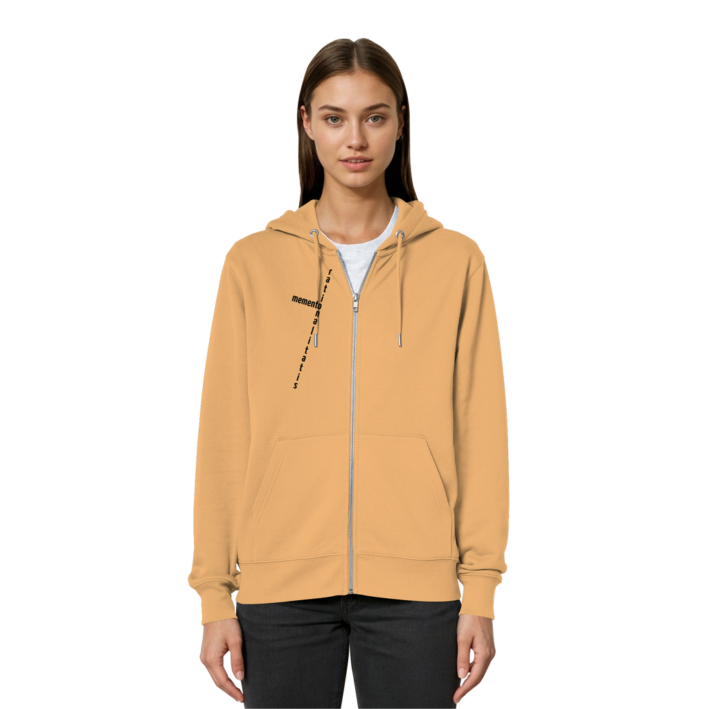 BLACK FRONT (K2) - Organic Relaxed Zipper