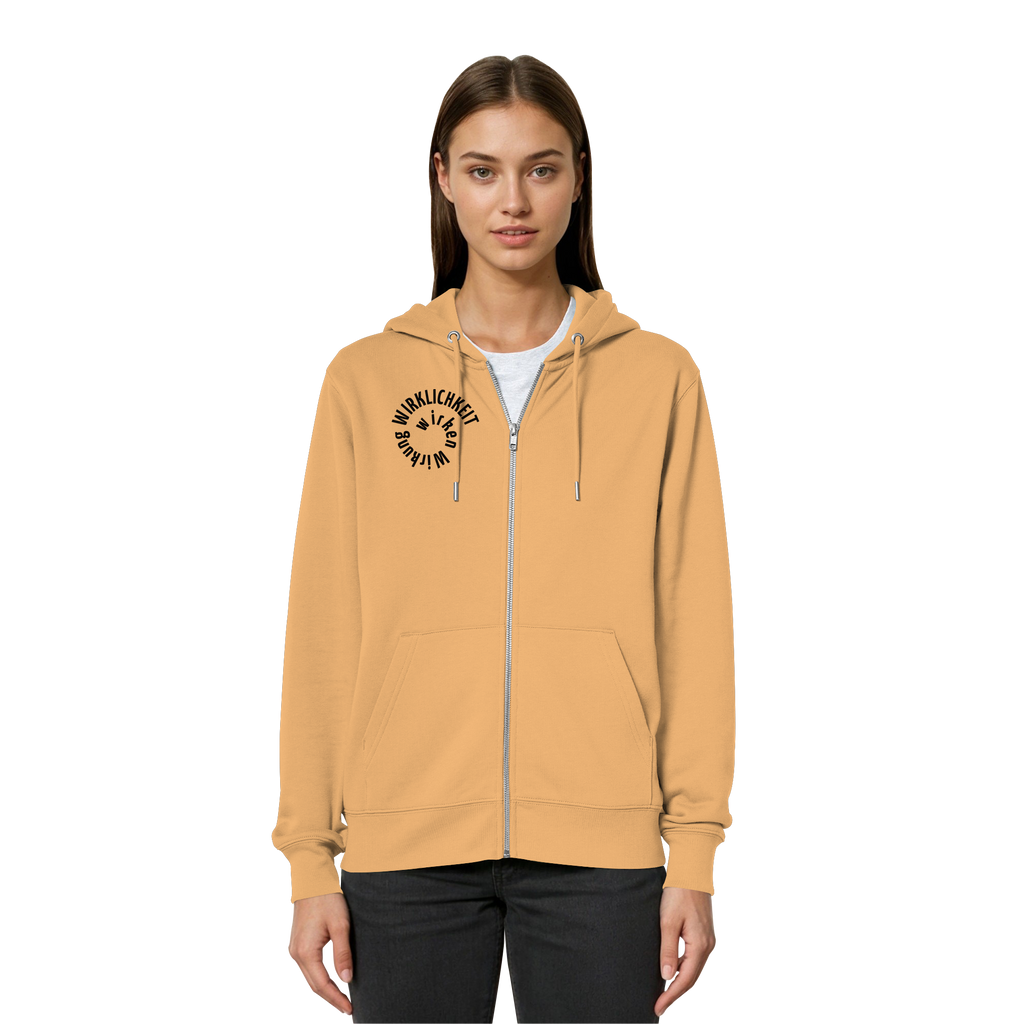 BLACK FRONT - Relaxed Zipper