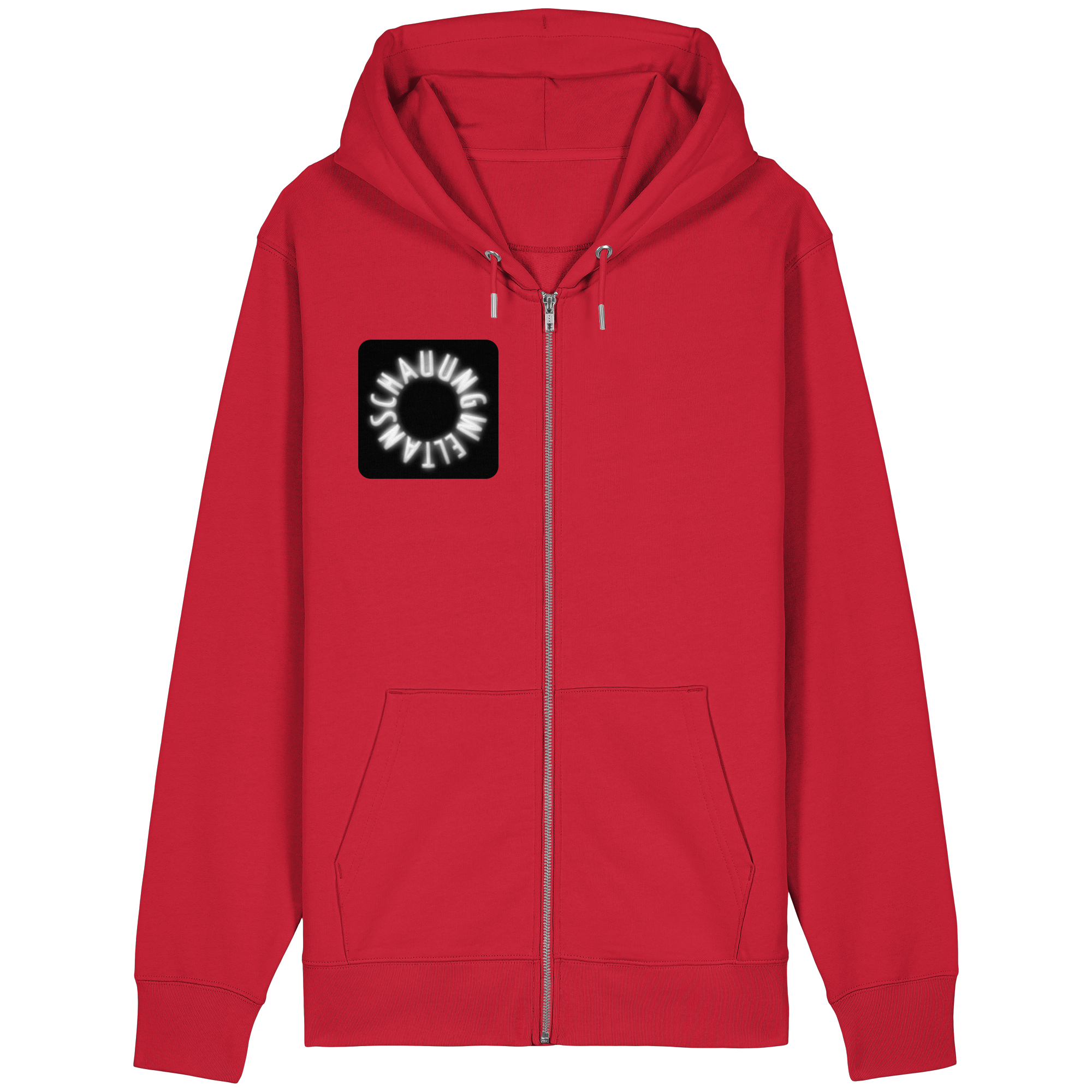 WHITE FRONT (K5) - Organic Relaxed Zipper