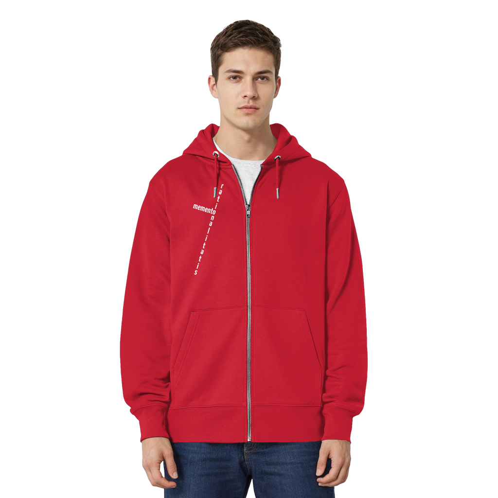 WHITE FRONT (K2) - Organic Relaxed Zipper