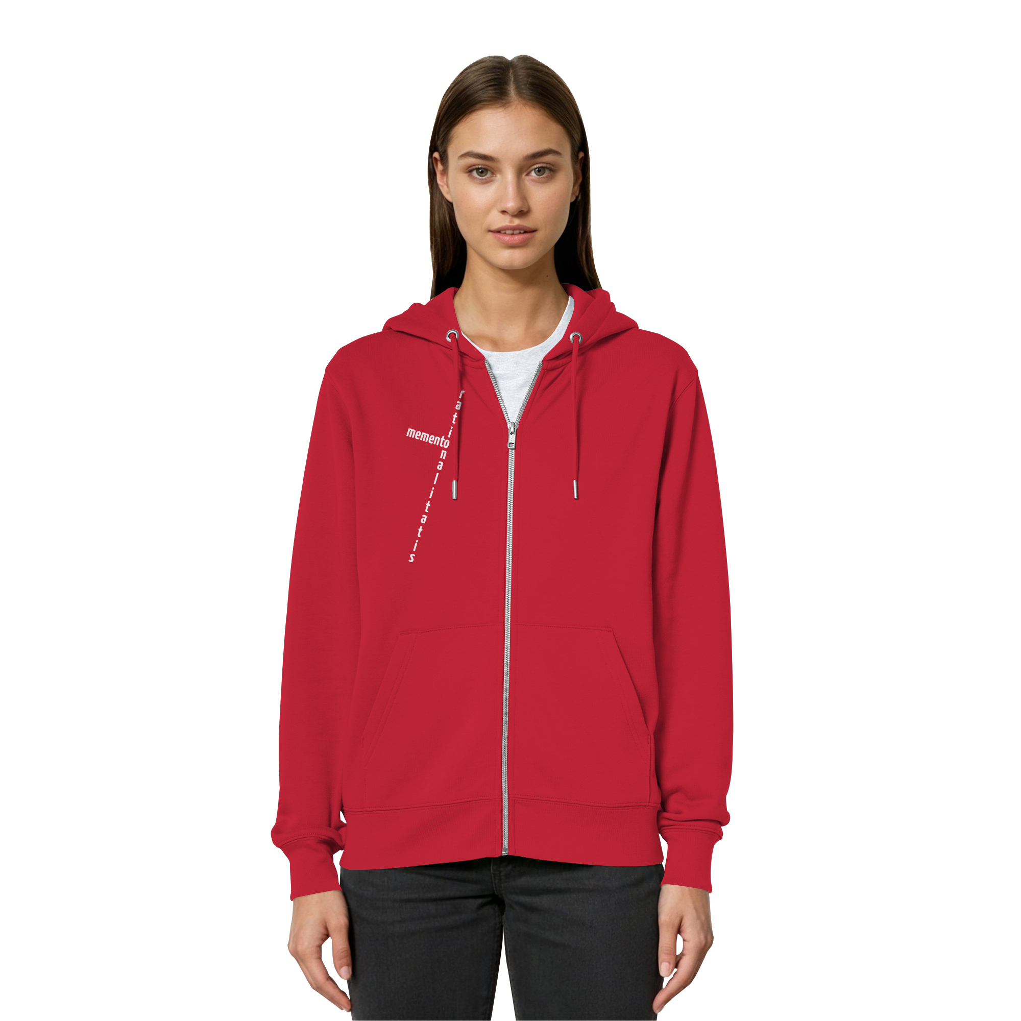 WHITE FRONT (K2) - Organic Relaxed Zipper