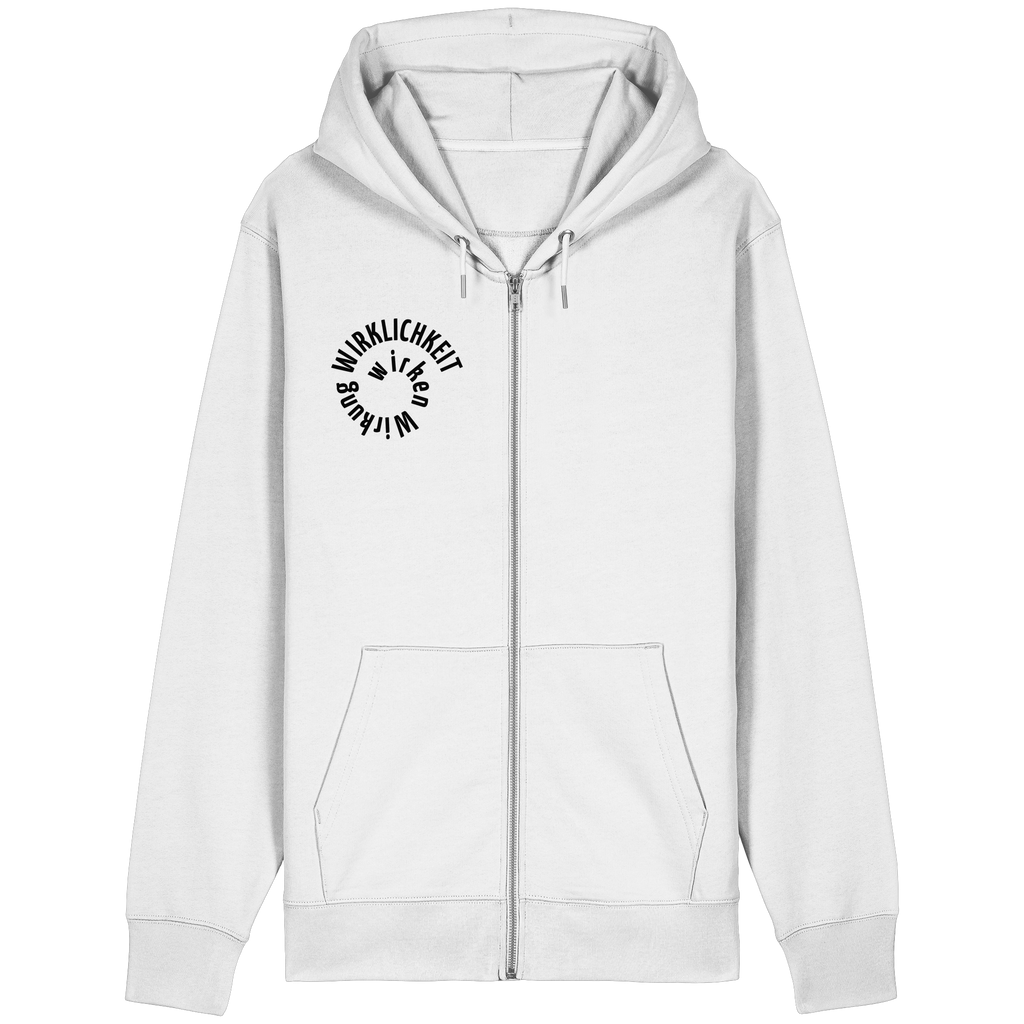 BLACK FRONT - Relaxed Zipper