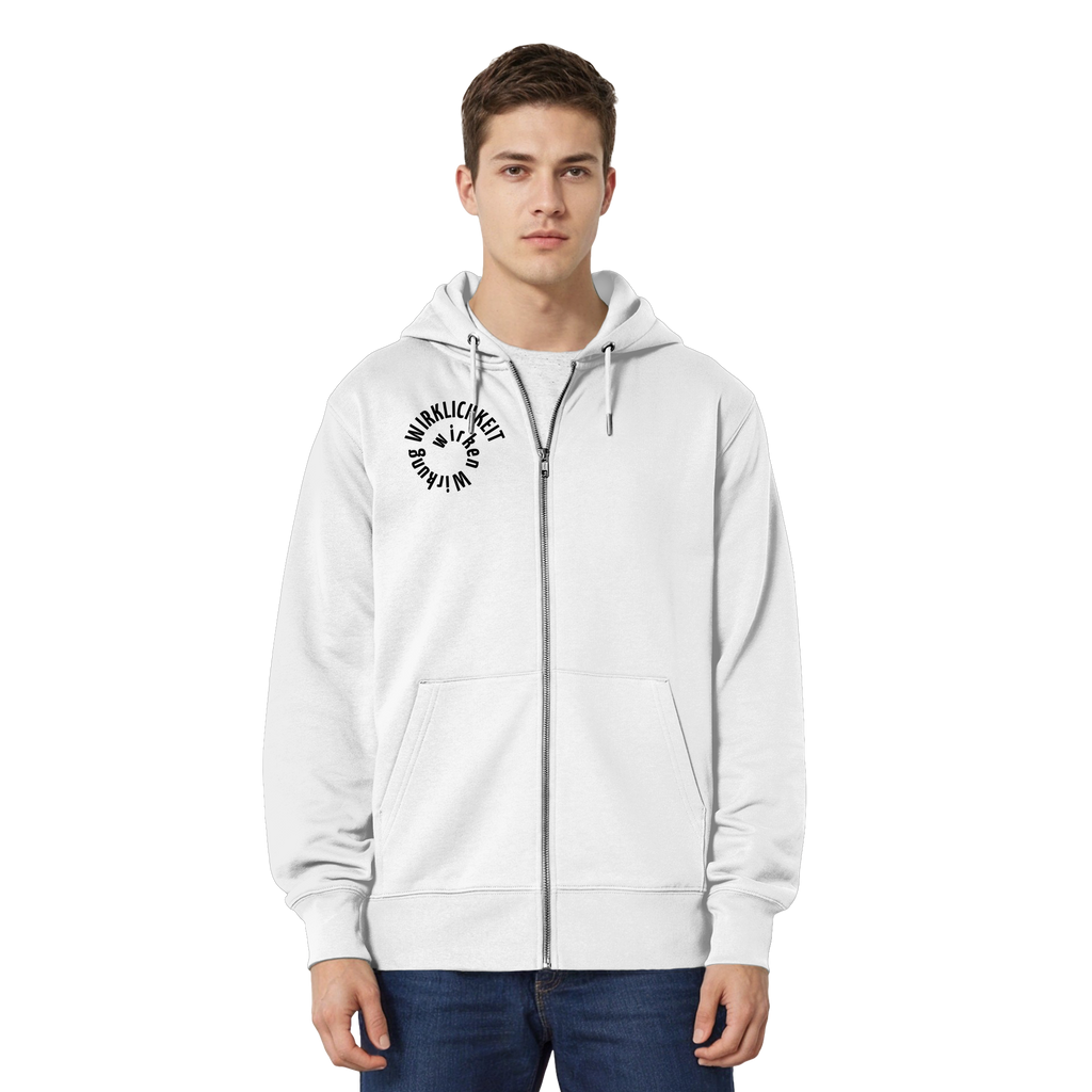 BLACK FRONT - Relaxed Zipper