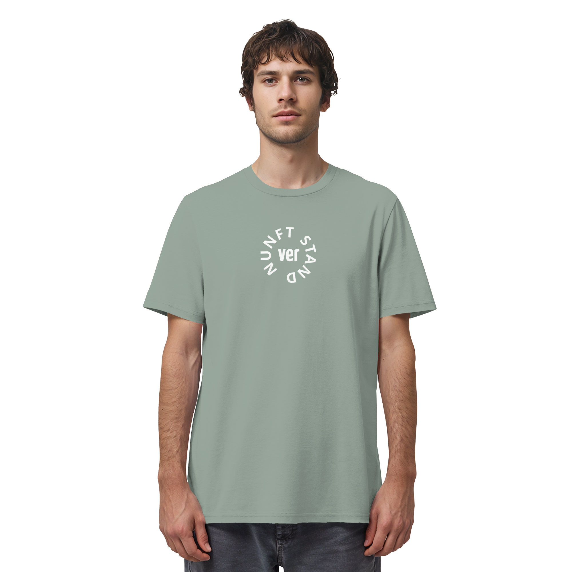 WHITE FRONT (K4) - Organic Shirt