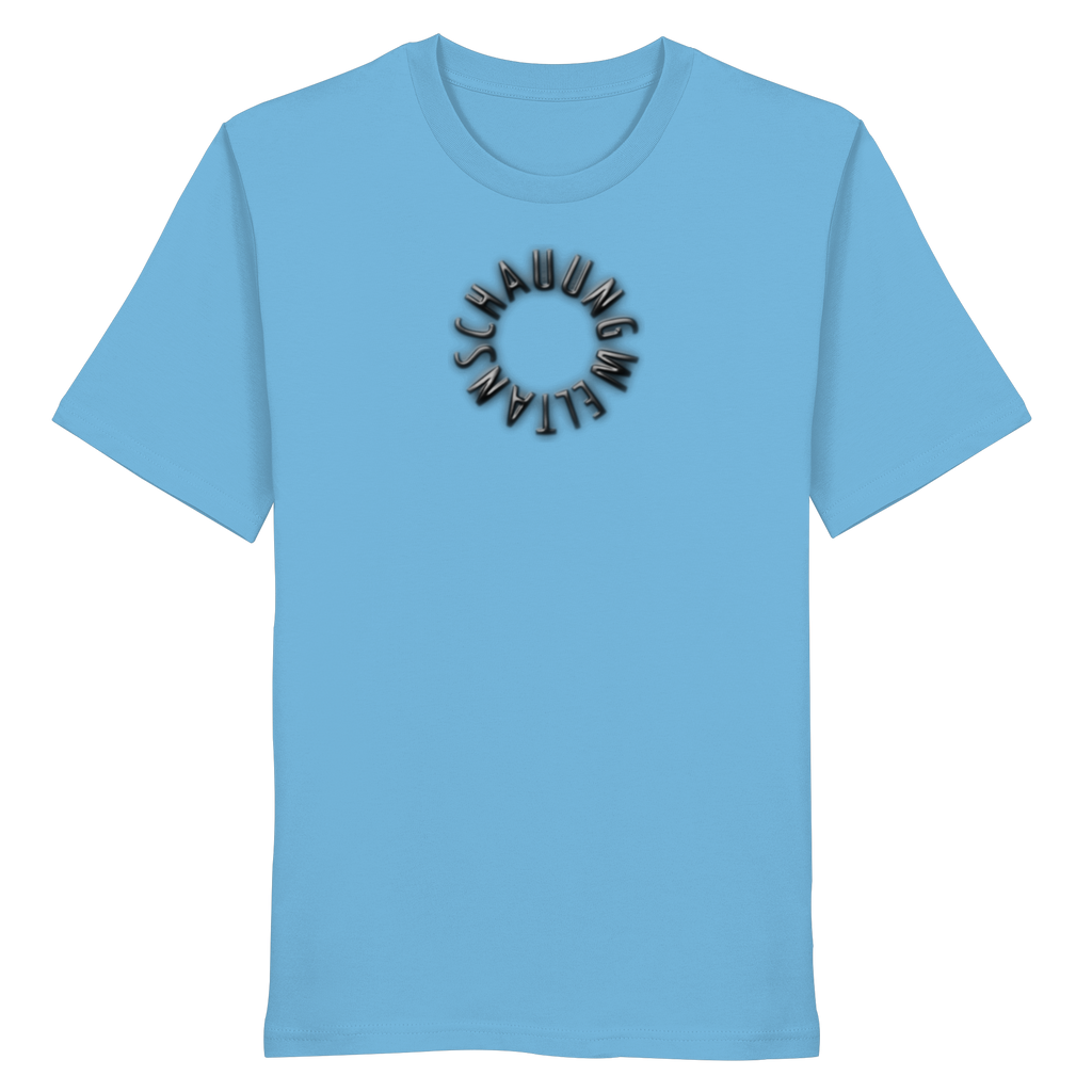 BLACK FRONT (K6) WELTANSCHAUUNG - Organic Shirt