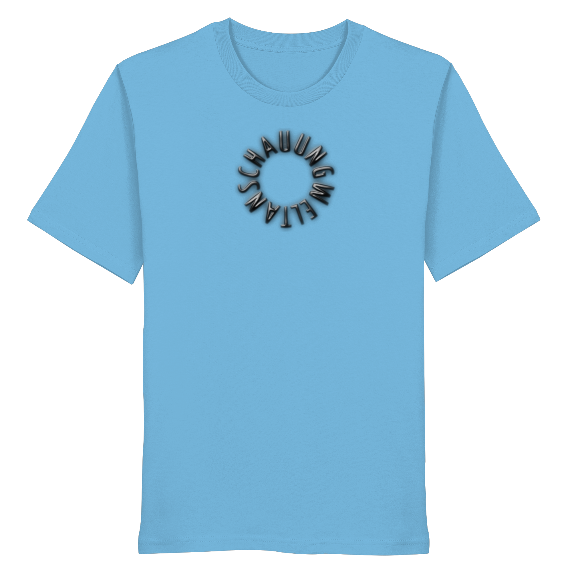 BLACK FRONT (K6) WELTANSCHAUUNG - Organic Shirt