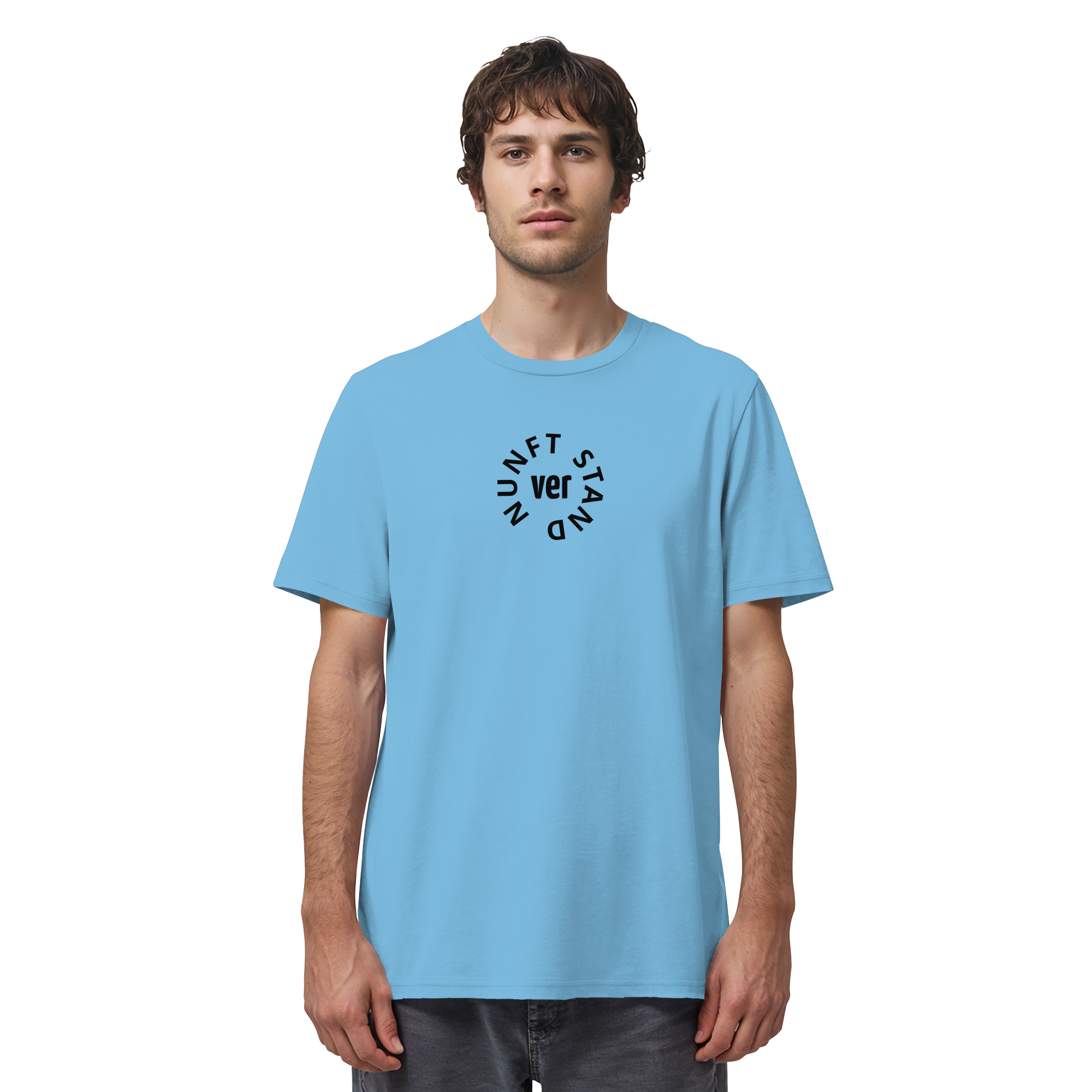 BLACK FRONT (K4) - Organic Shirt