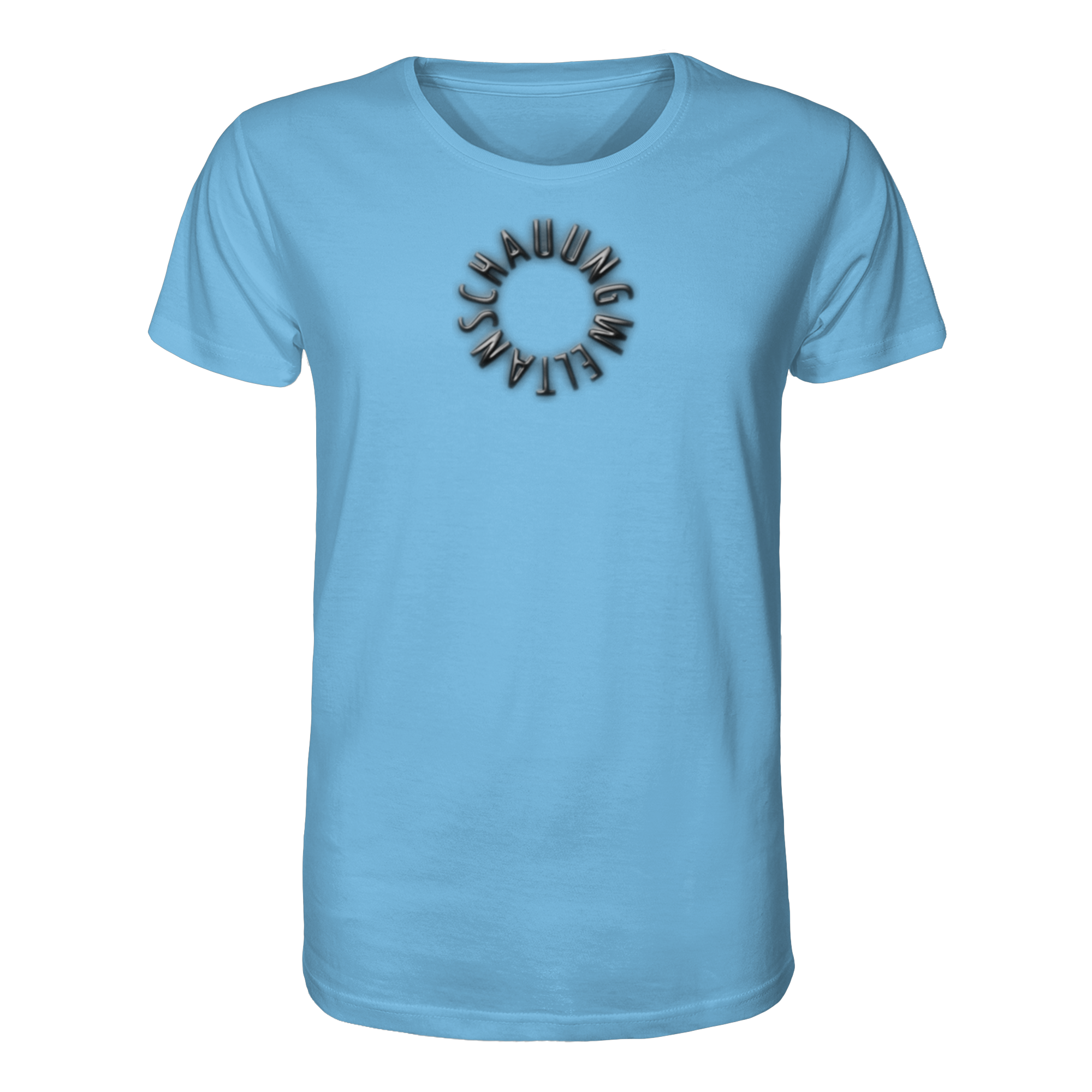 BLACK FRONT (K6) WELTANSCHAUUNG - Organic Shirt