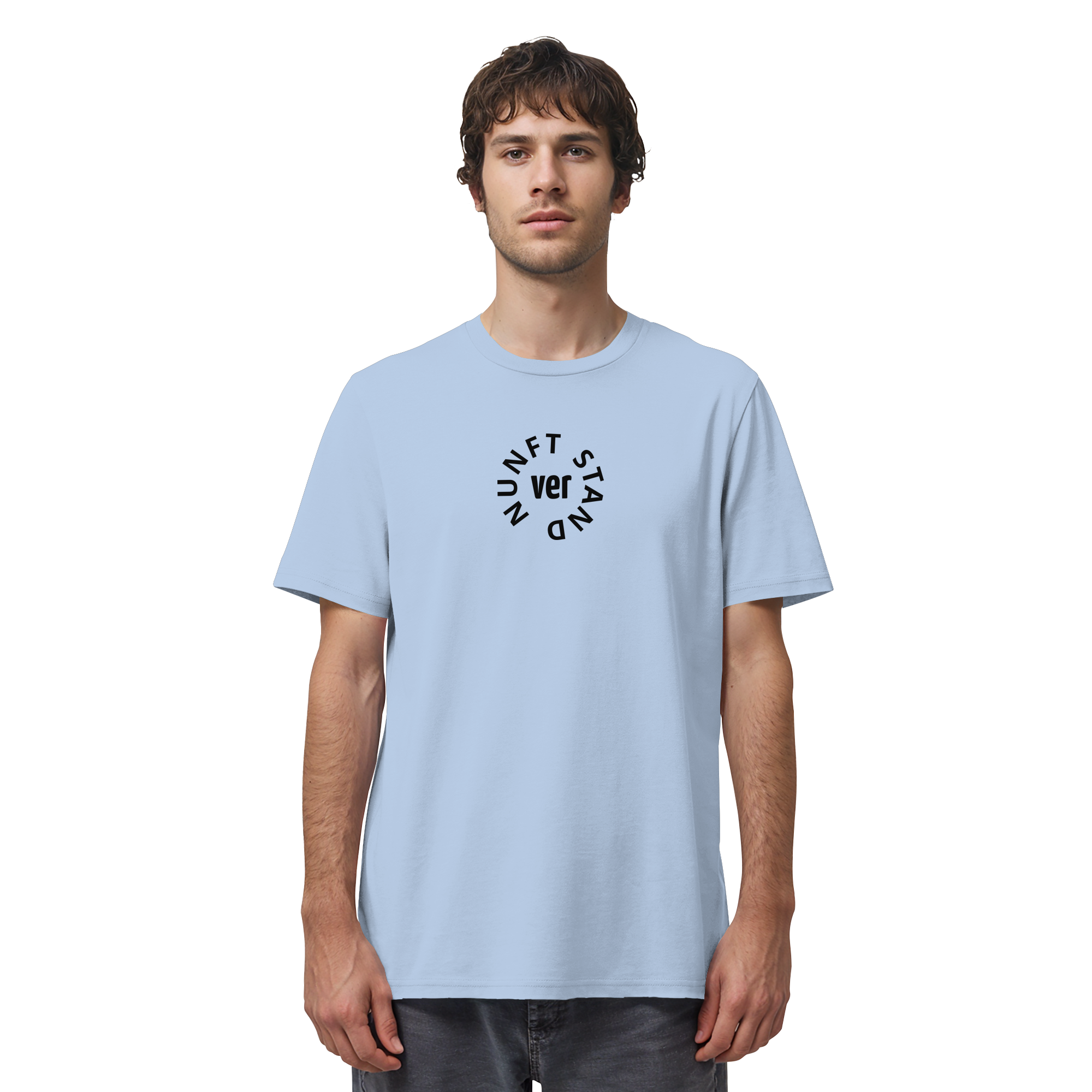 BLACK FRONT (K4) - Organic Shirt