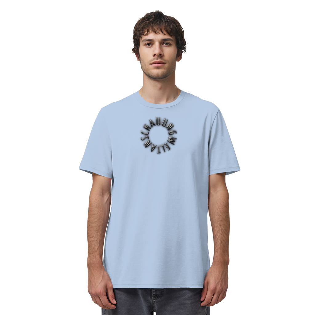 BLACK FRONT (K6) WELTANSCHAUUNG - Organic Shirt