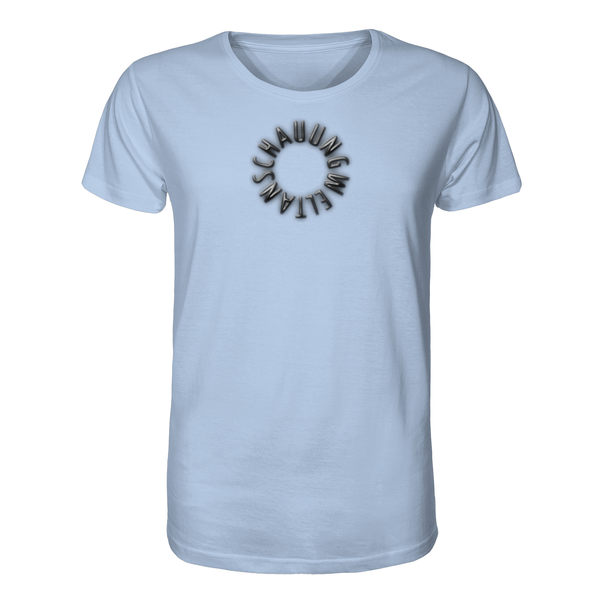 BLACK FRONT (K6) WELTANSCHAUUNG - Organic Shirt
