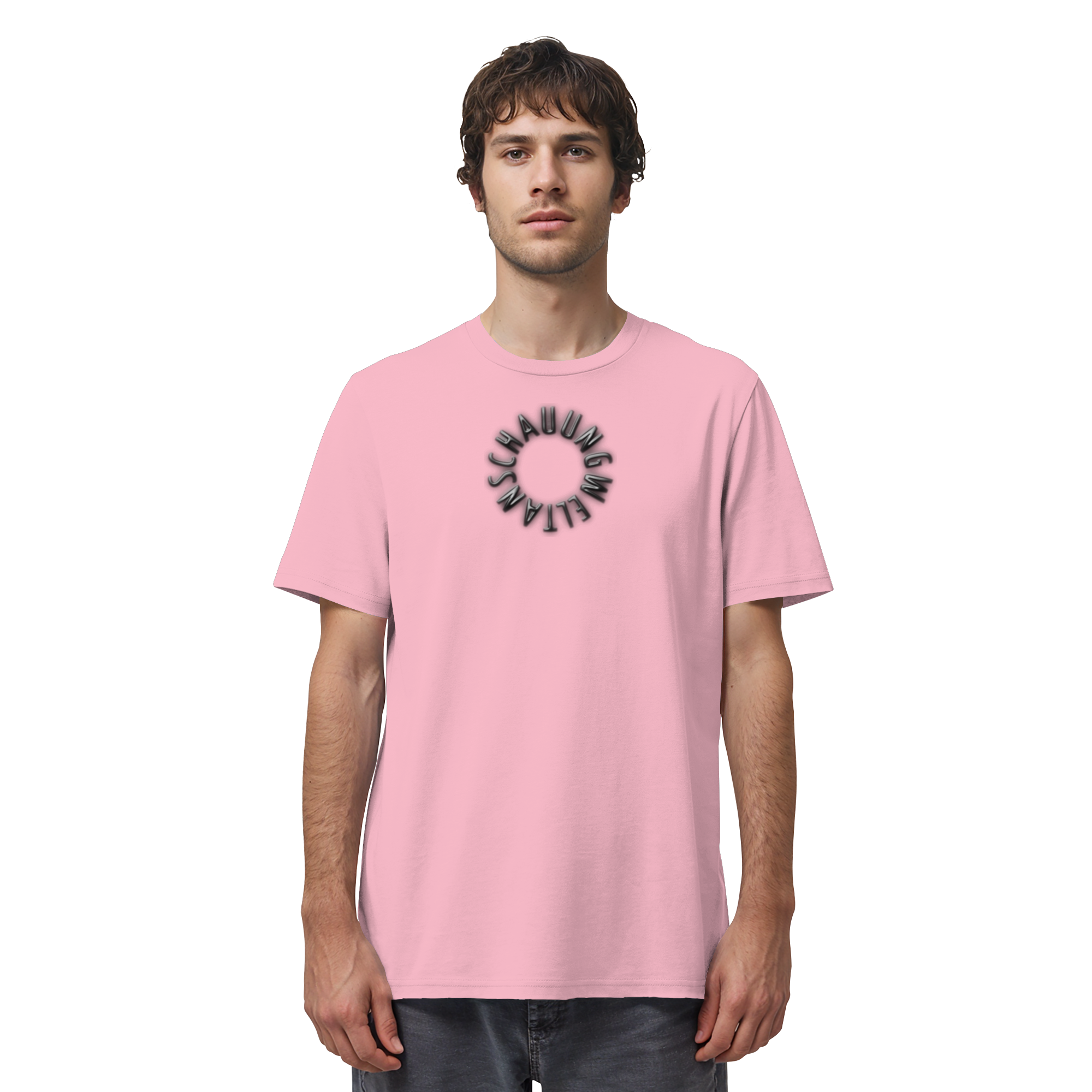 BLACK FRONT (K6) WELTANSCHAUUNG - Organic Shirt