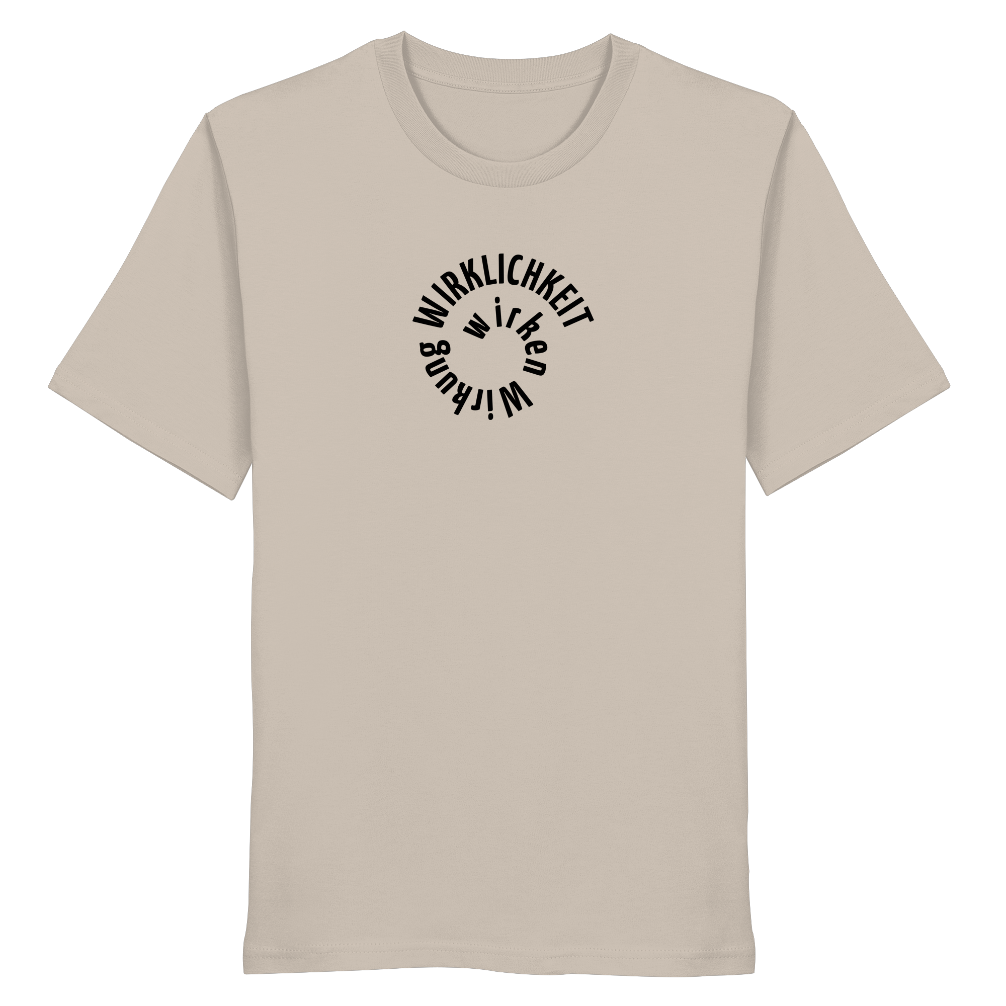 BLACK FRONT (K1) - Organic Shirt