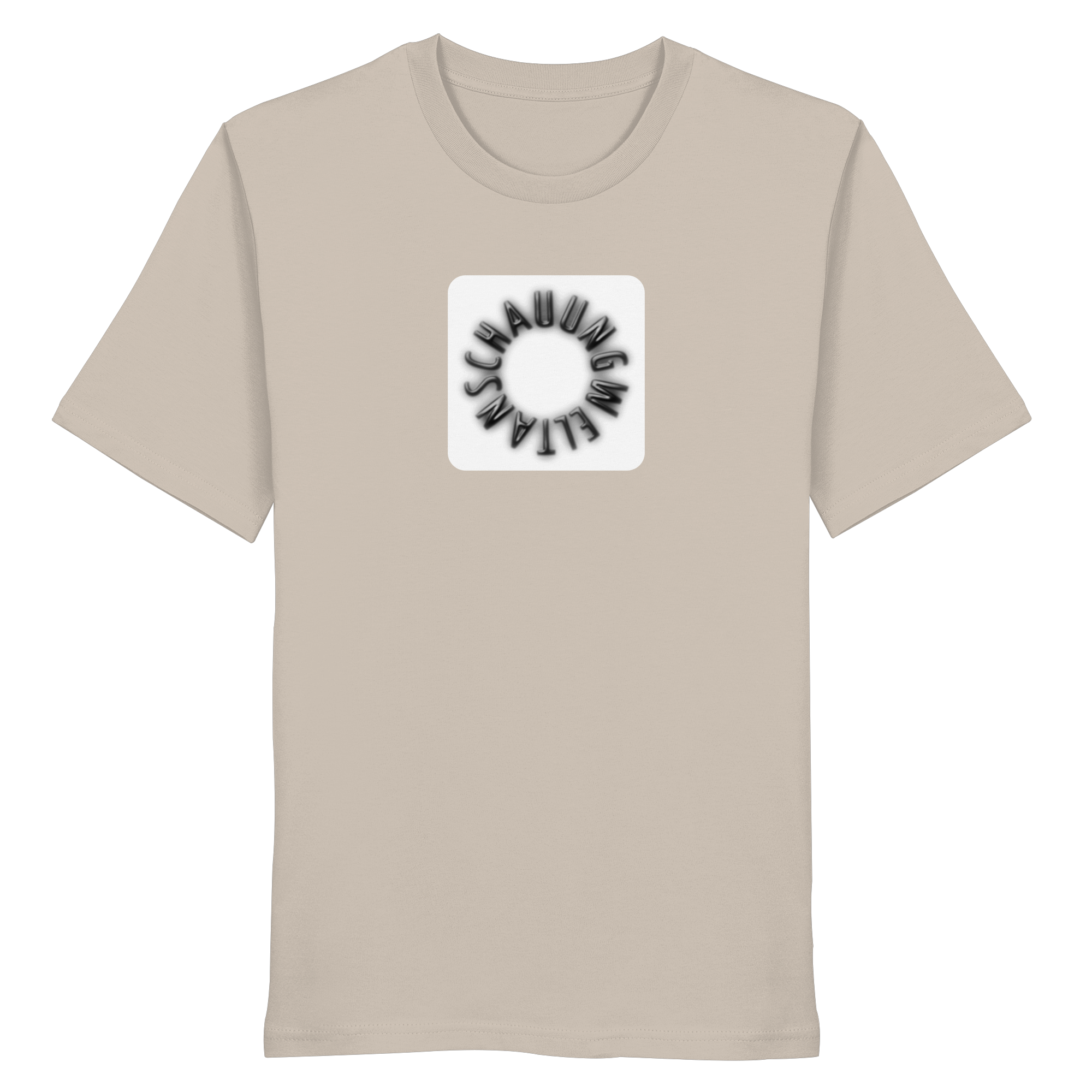 BLACK FRONT (K5) - Organic Shirt