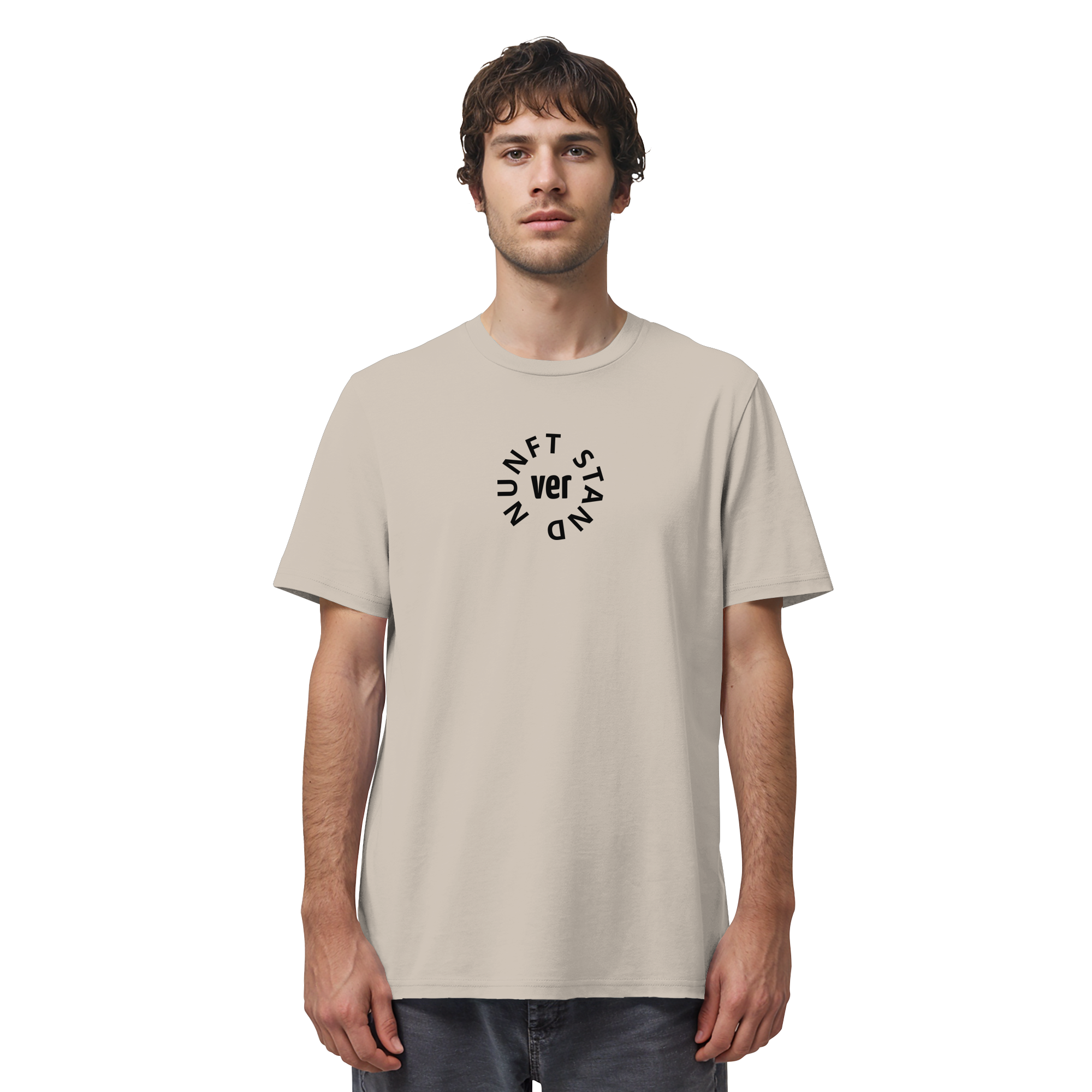 BLACK FRONT (K4) - Organic Shirt