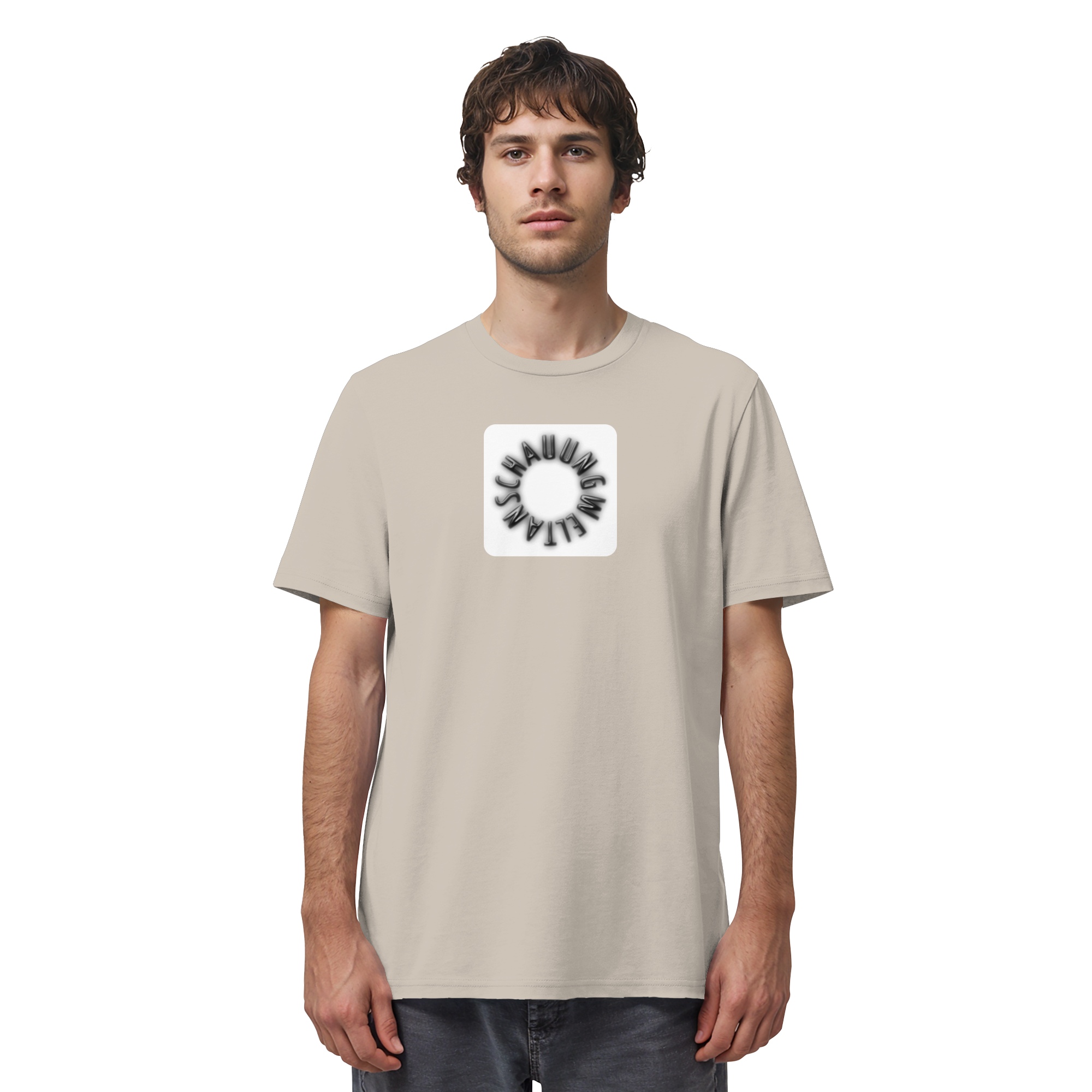 BLACK FRONT (K5) - Organic Shirt
