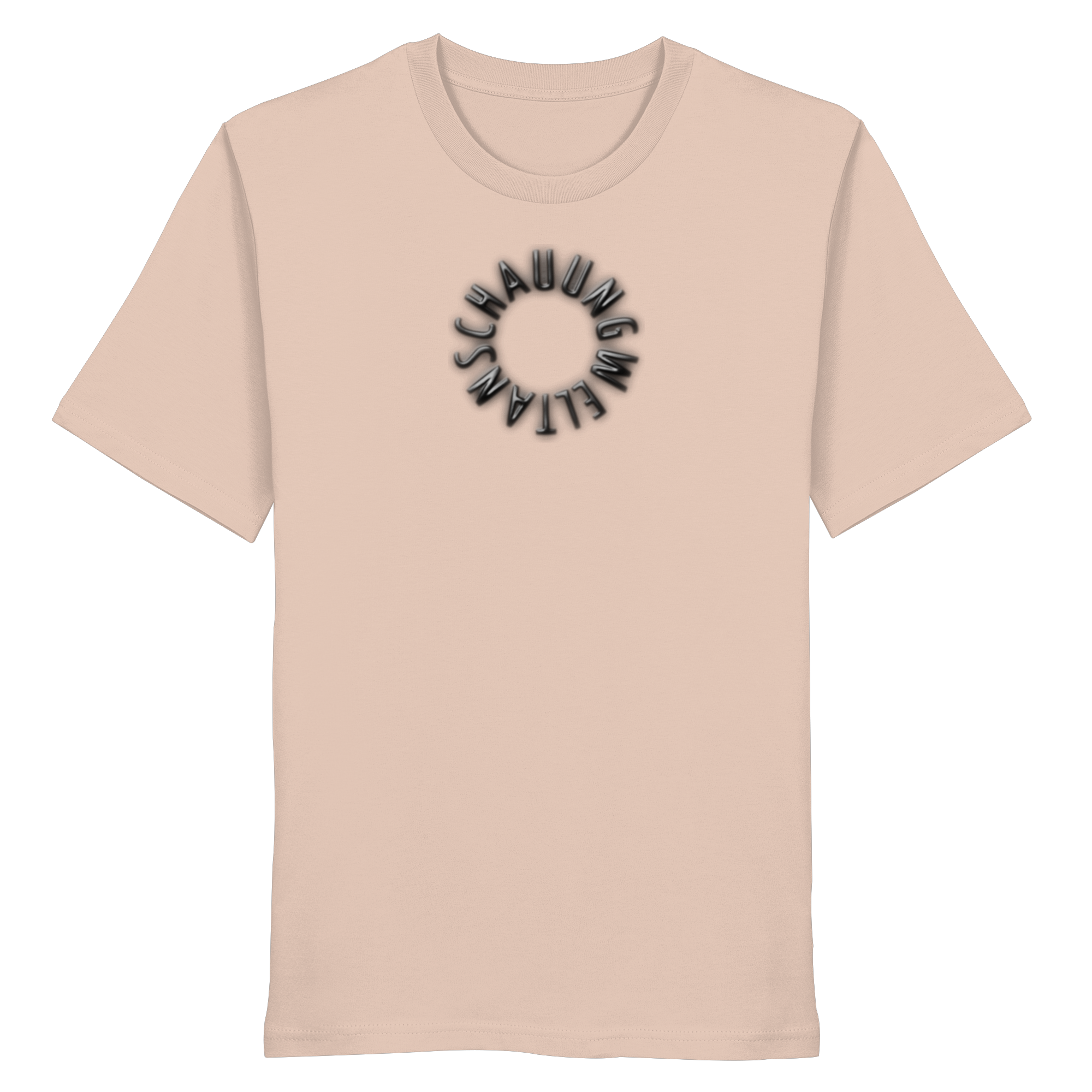 BLACK FRONT (K6) WELTANSCHAUUNG - Organic Shirt