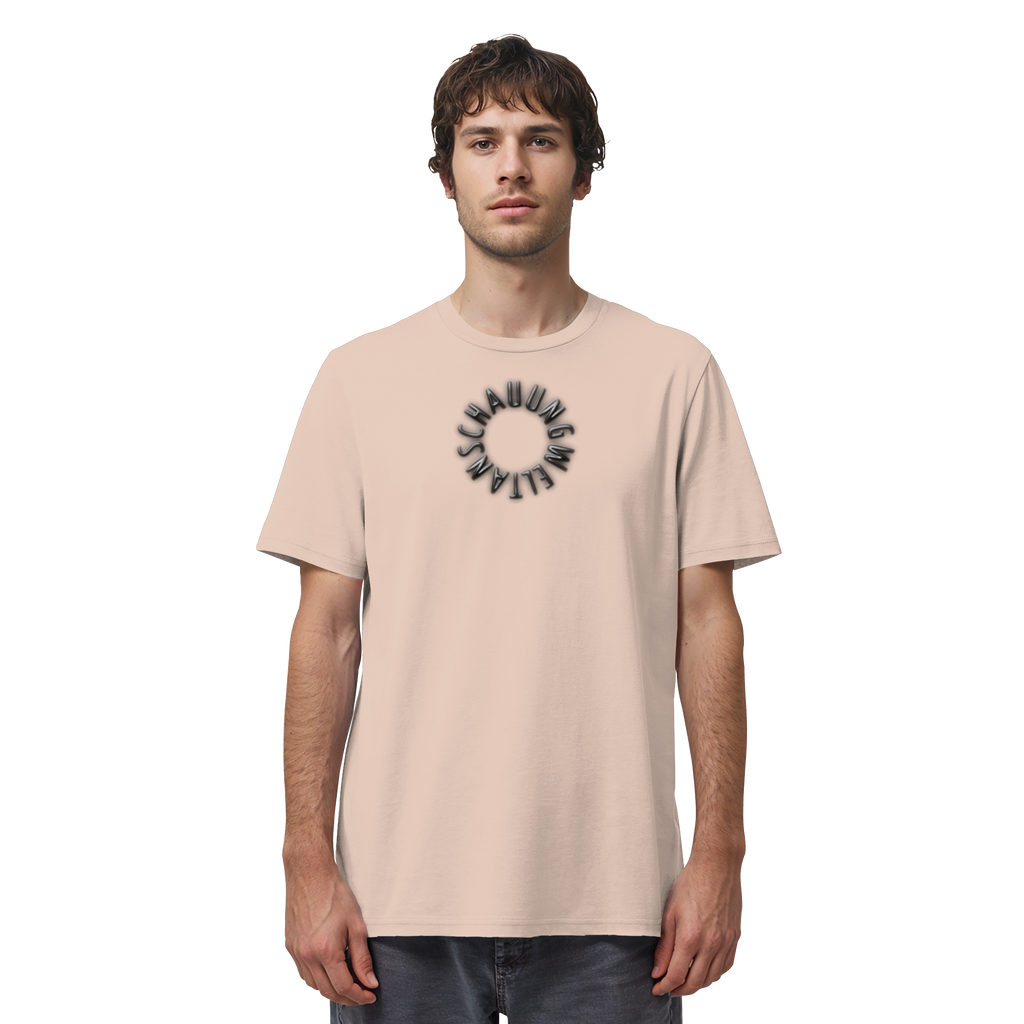 BLACK FRONT (K6) WELTANSCHAUUNG - Organic Shirt