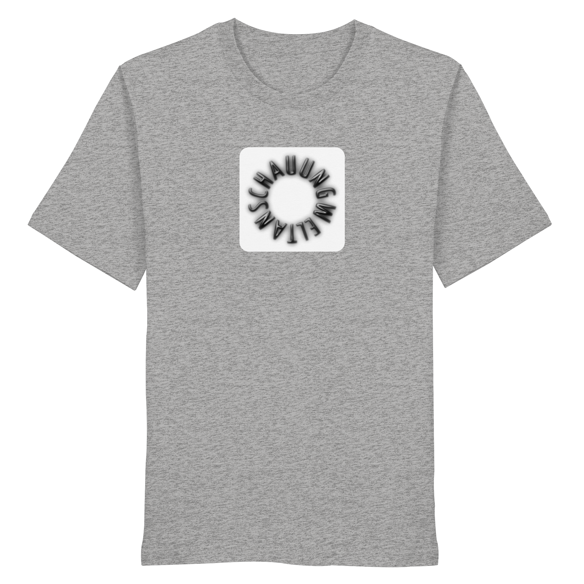 BLACK FRONT (K5) - Organic Shirt