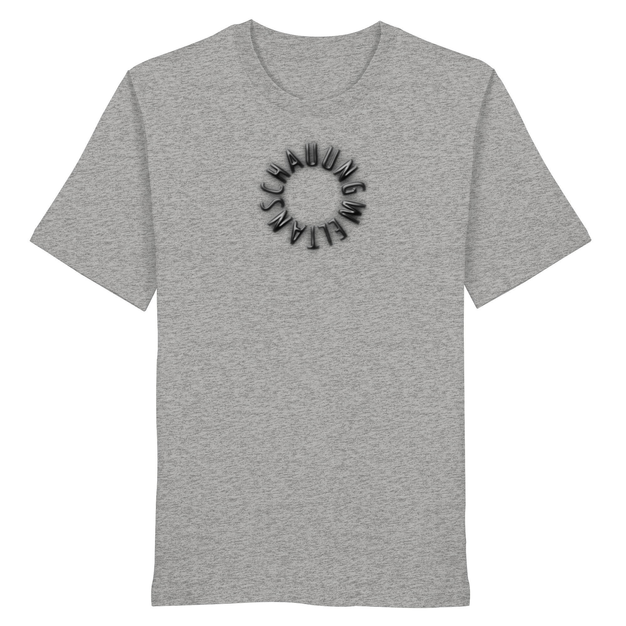 BLACK FRONT (K6) WELTANSCHAUUNG - Organic Shirt