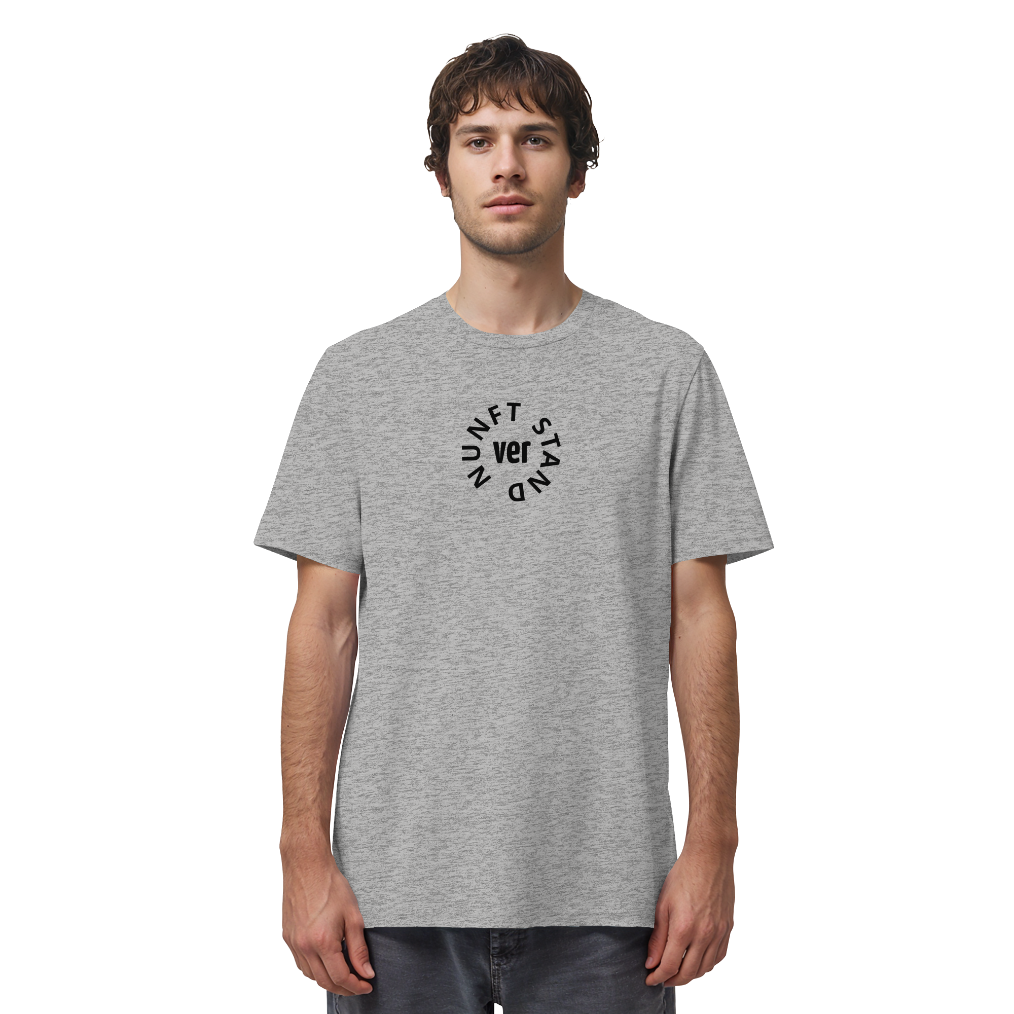 BLACK FRONT (K4) - Organic Shirt