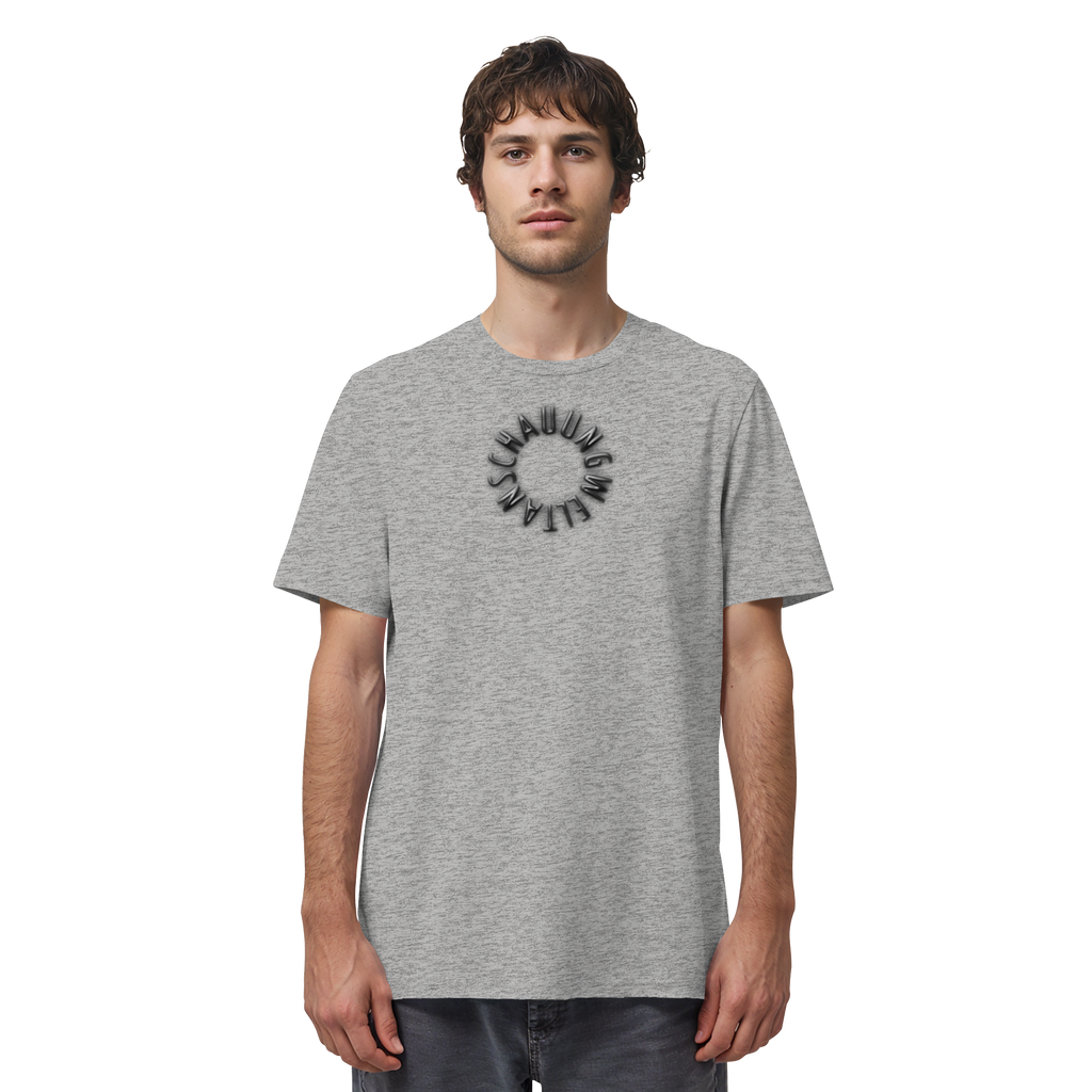 BLACK FRONT (K6) WELTANSCHAUUNG - Organic Shirt