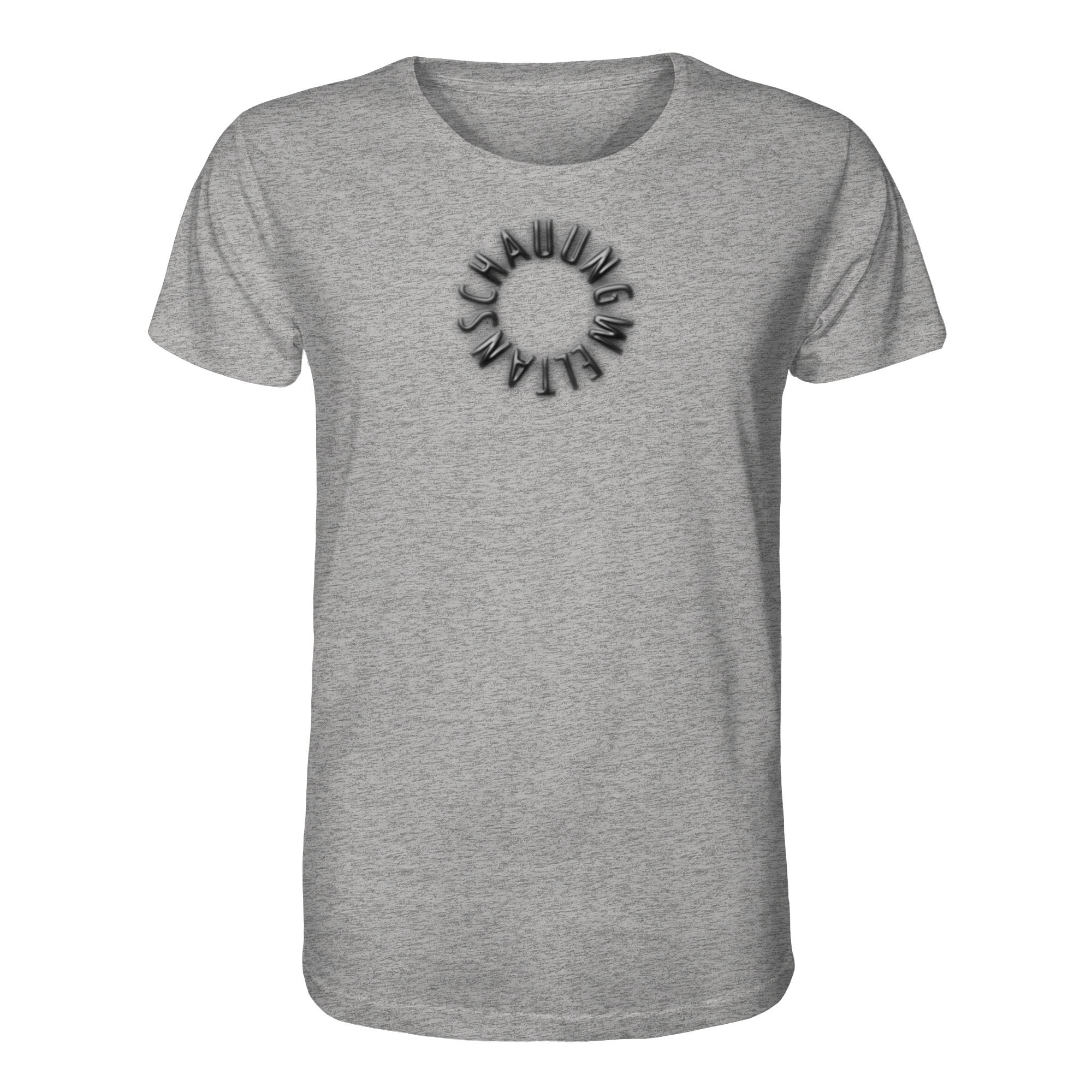 BLACK FRONT (K6) WELTANSCHAUUNG - Organic Shirt