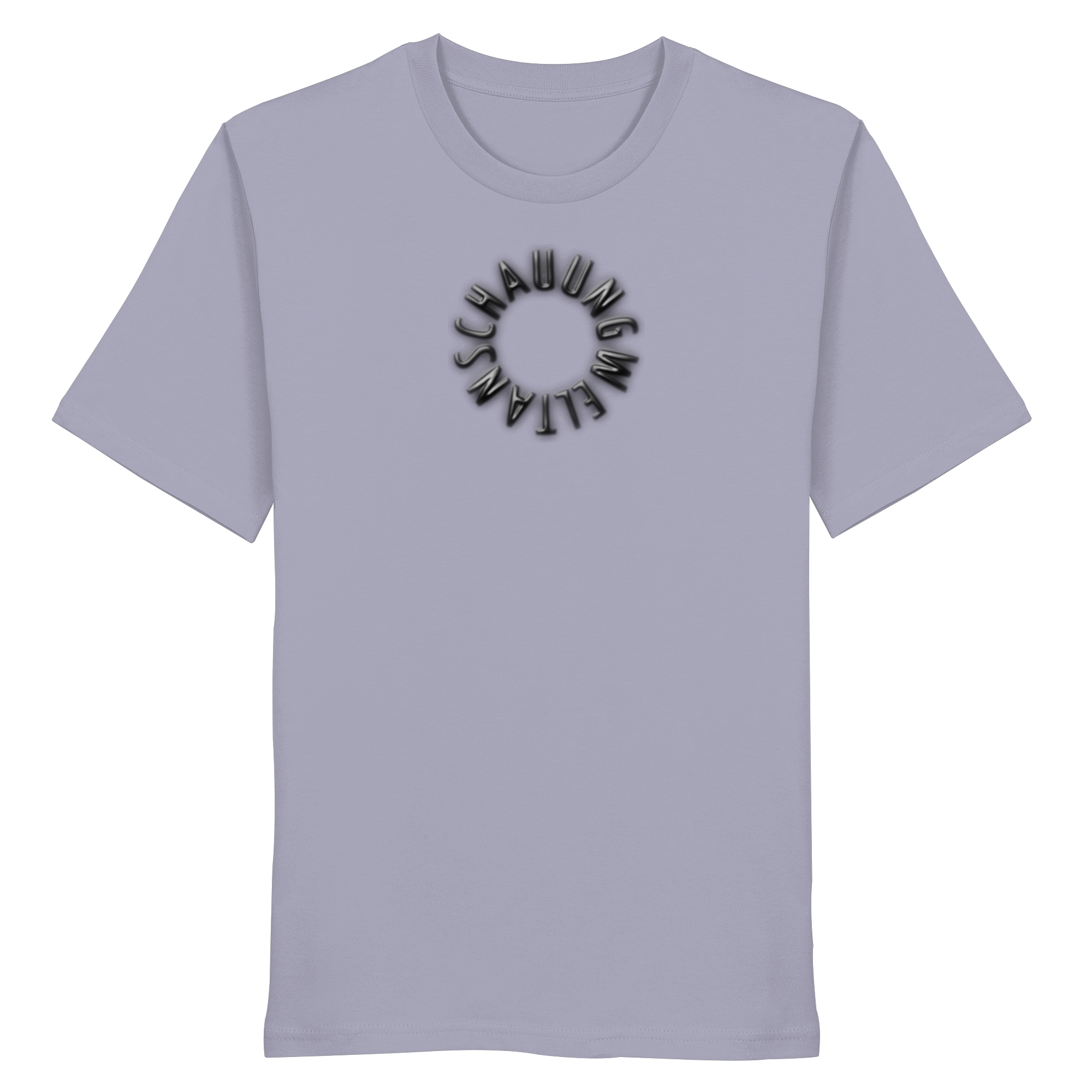 BLACK FRONT (K6) WELTANSCHAUUNG - Organic Shirt