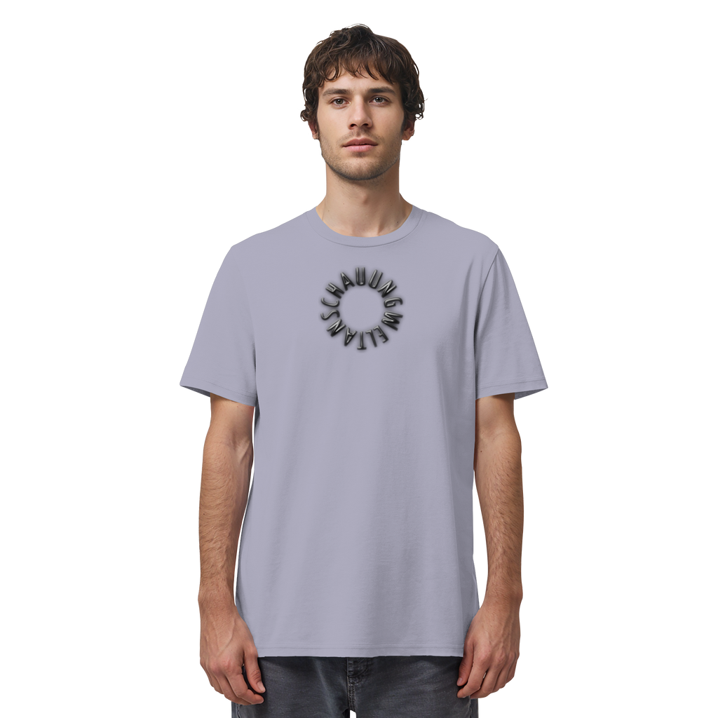 BLACK FRONT (K6) WELTANSCHAUUNG - Organic Shirt