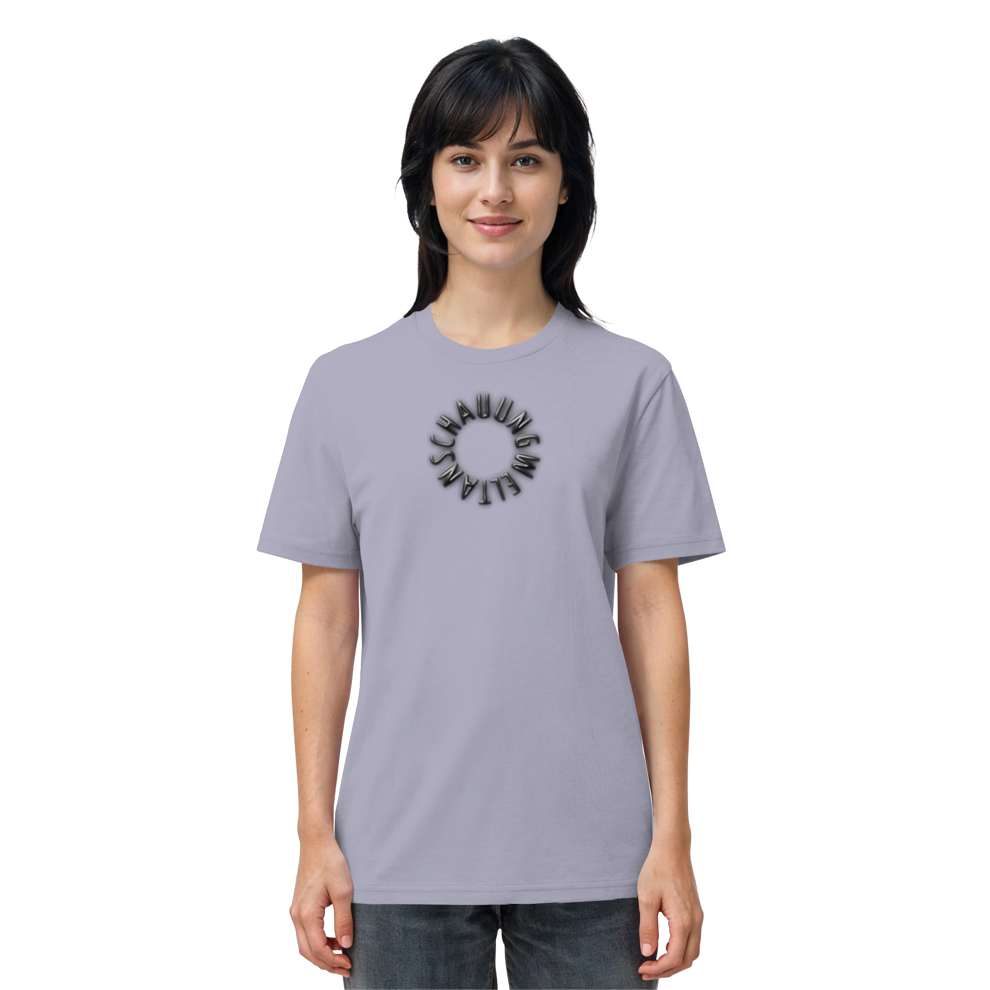 BLACK FRONT (K6) WELTANSCHAUUNG - Organic Shirt