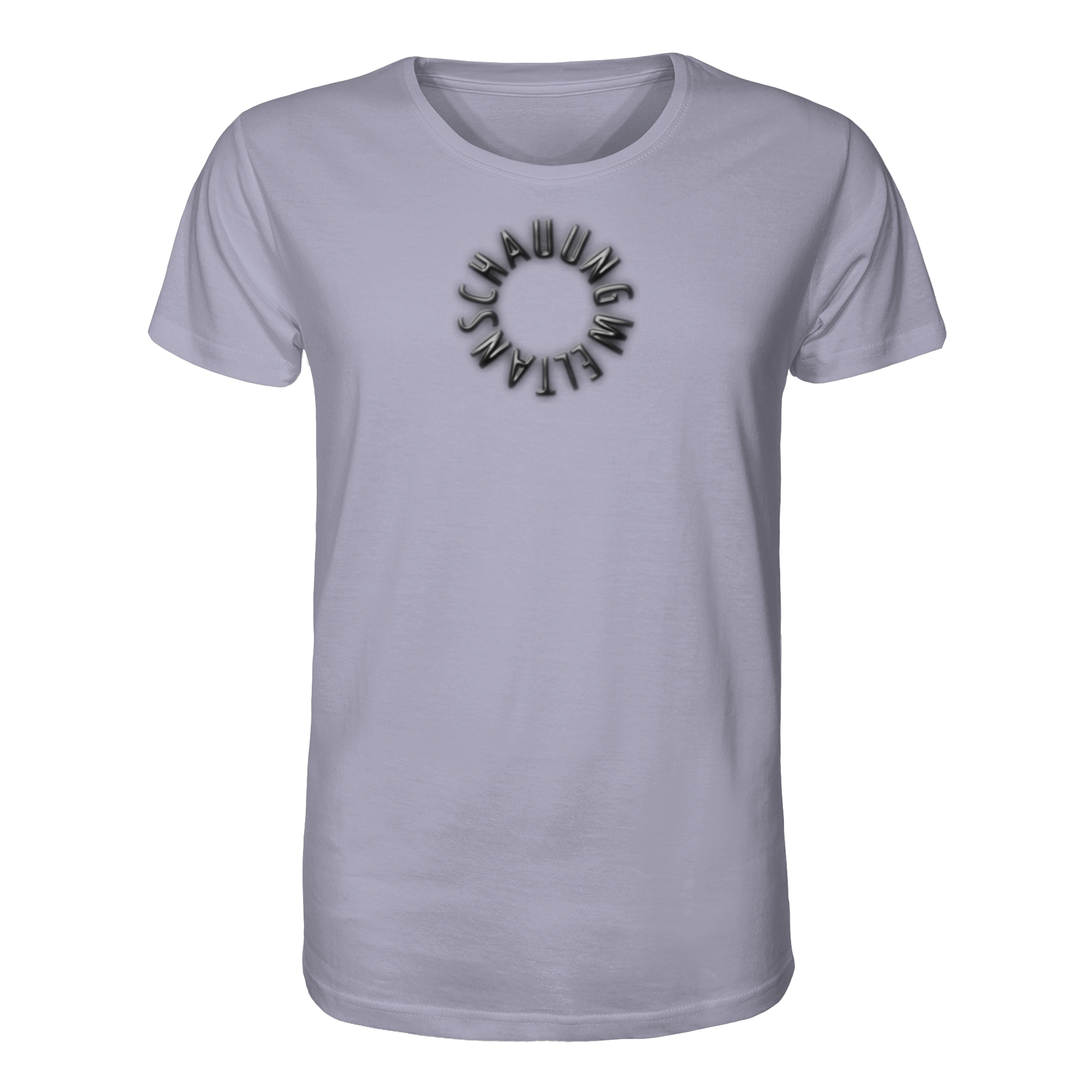 BLACK FRONT (K6) WELTANSCHAUUNG - Organic Shirt