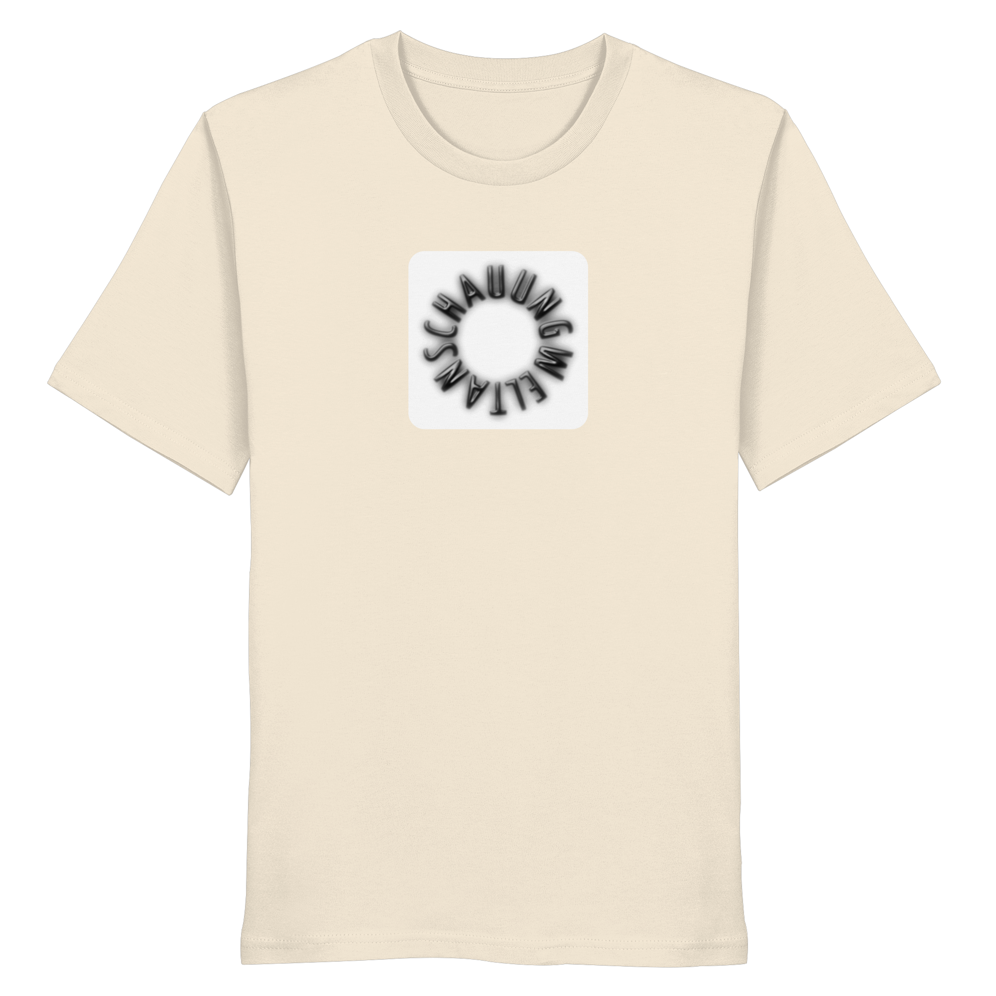 BLACK FRONT (K5) - Organic Shirt