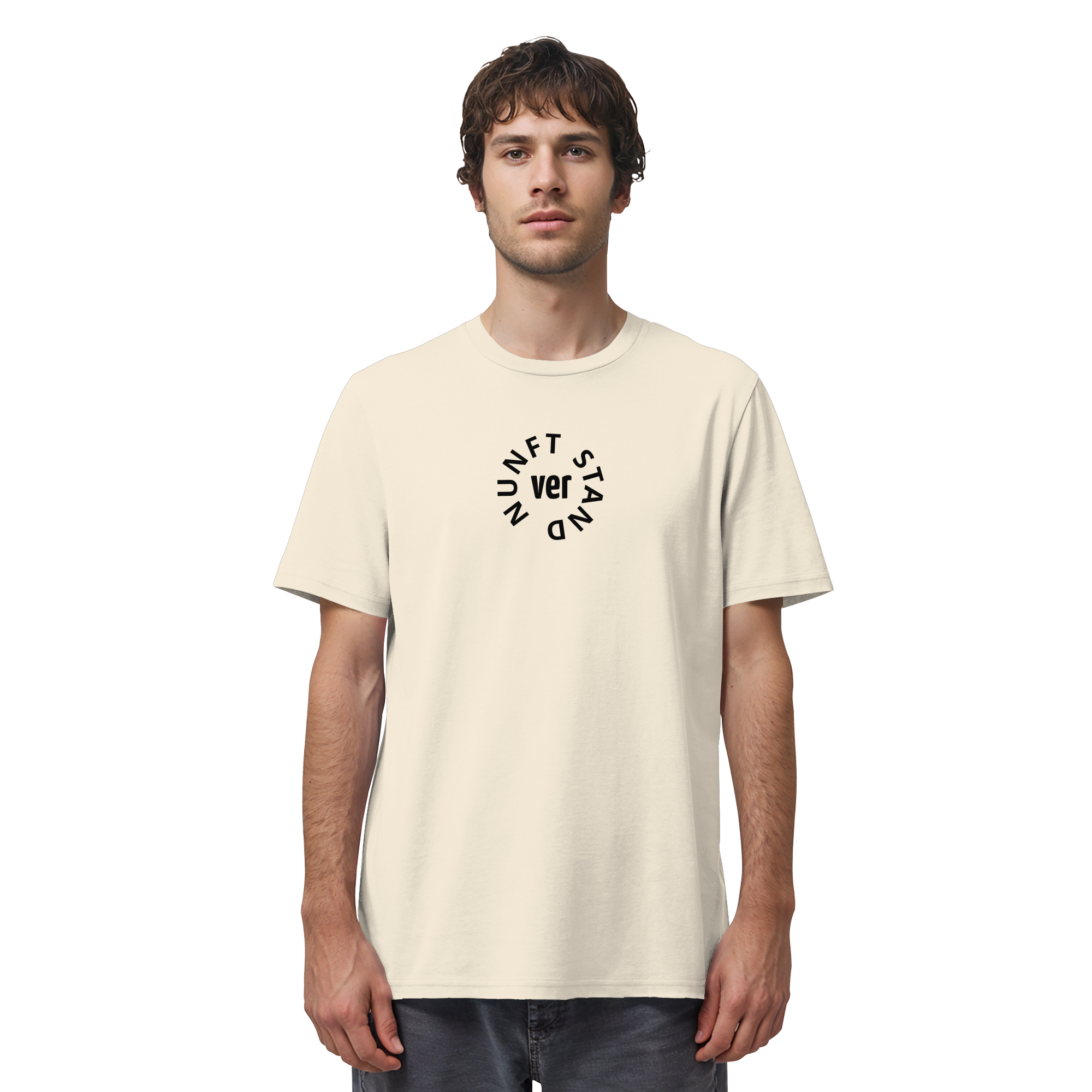 BLACK FRONT (K4) - Organic Shirt