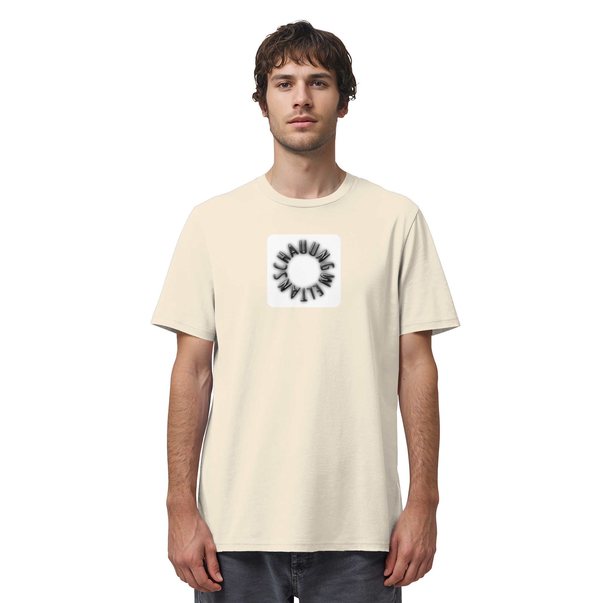 BLACK FRONT (K5) - Organic Shirt