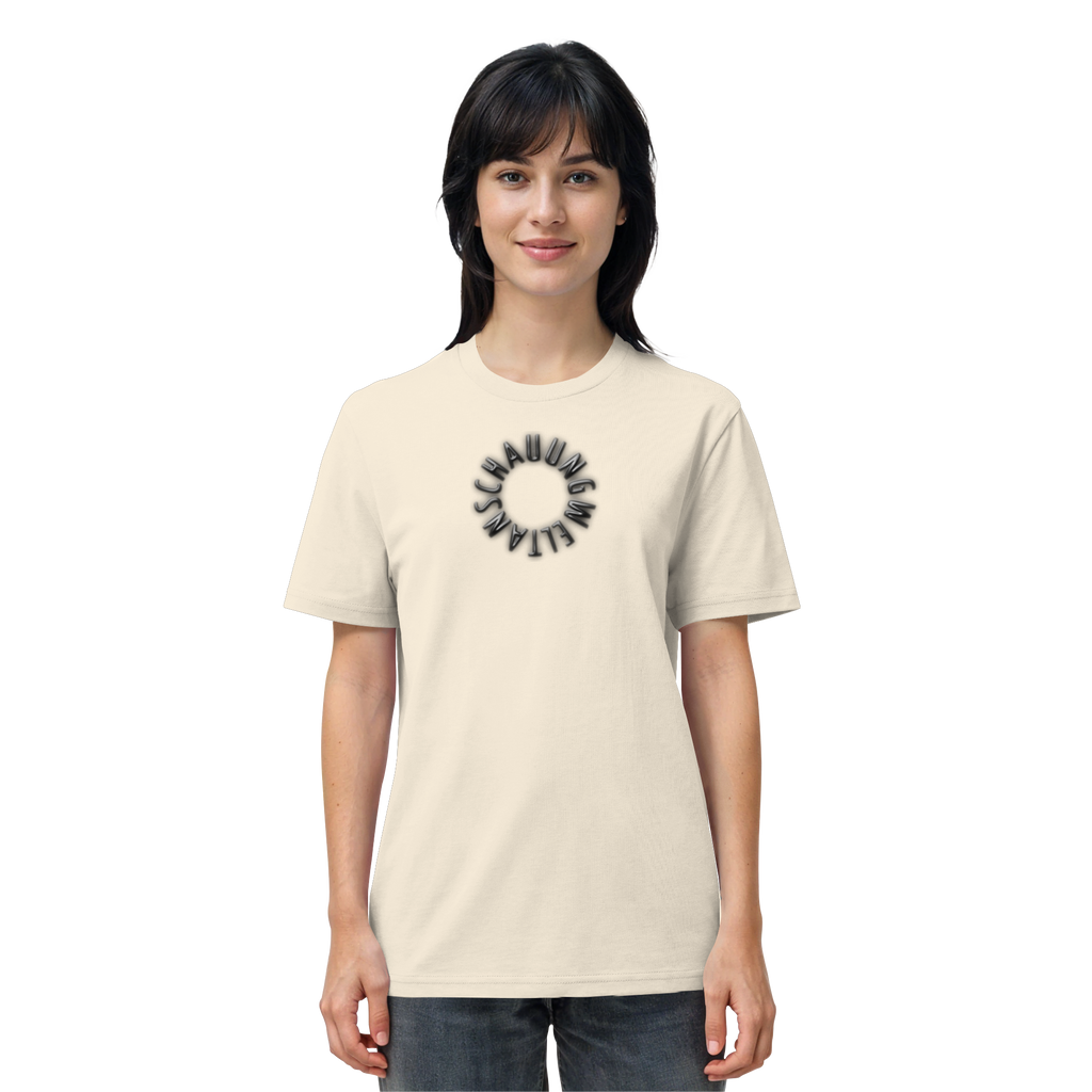 BLACK FRONT (K6) WELTANSCHAUUNG - Organic Shirt